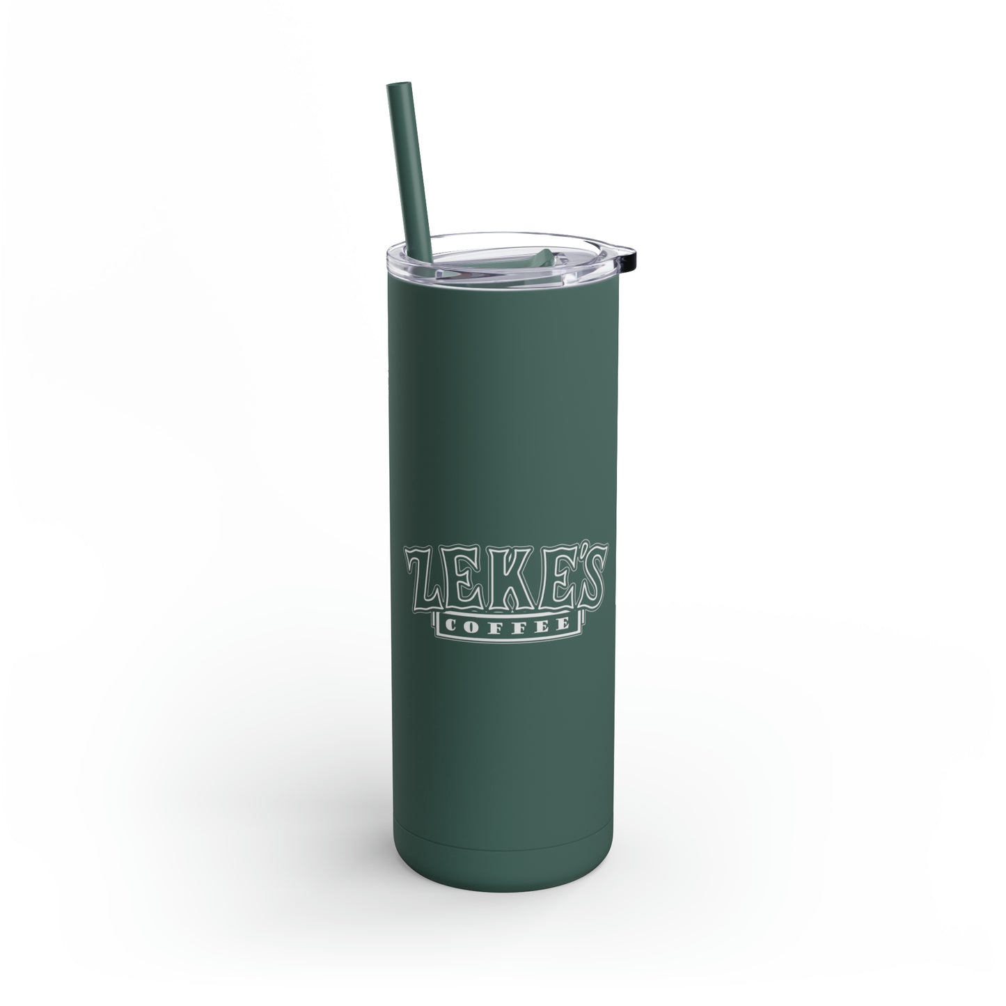 Zeke's Coffee Maars Maker Skinny Matte Tumbler, 20oz