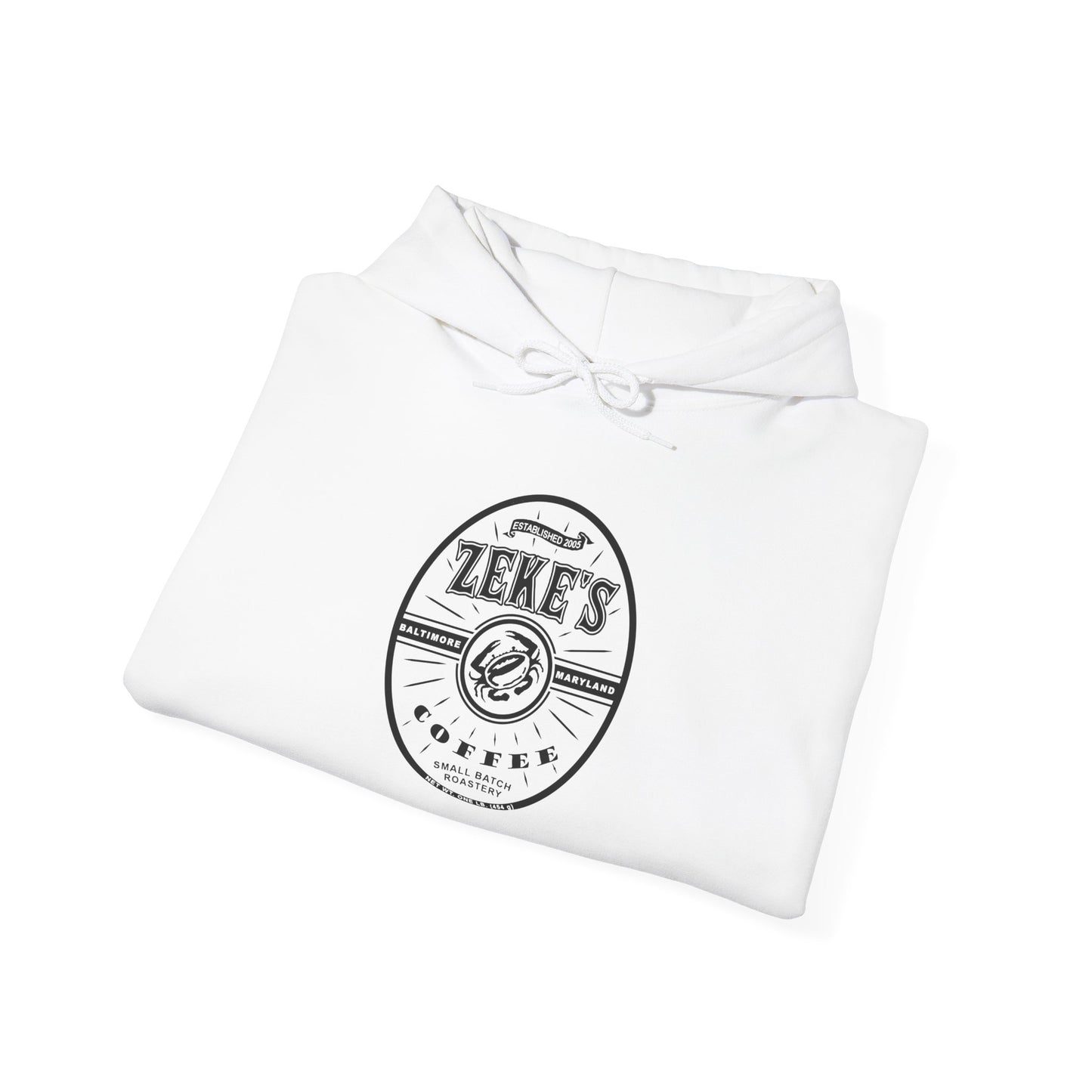 Black Logo Hooded Sweatshirt