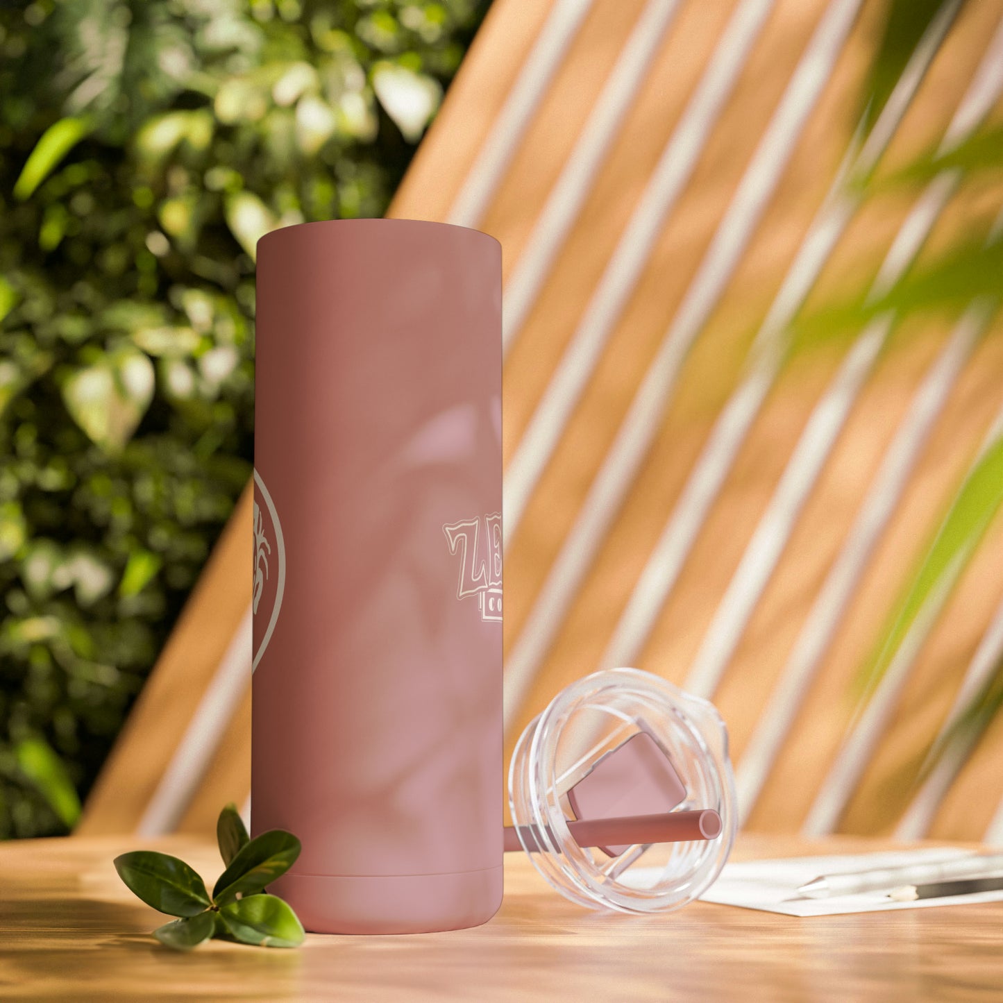 Zeke's Coffee Maars Maker Skinny Matte Tumbler, 20oz