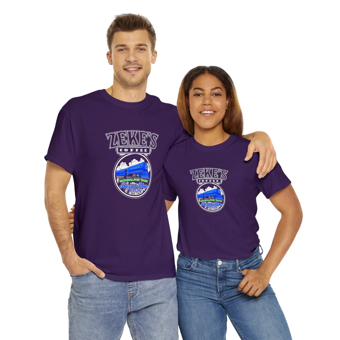 Zeke's Coffee Royal Blue Blend T-shirt