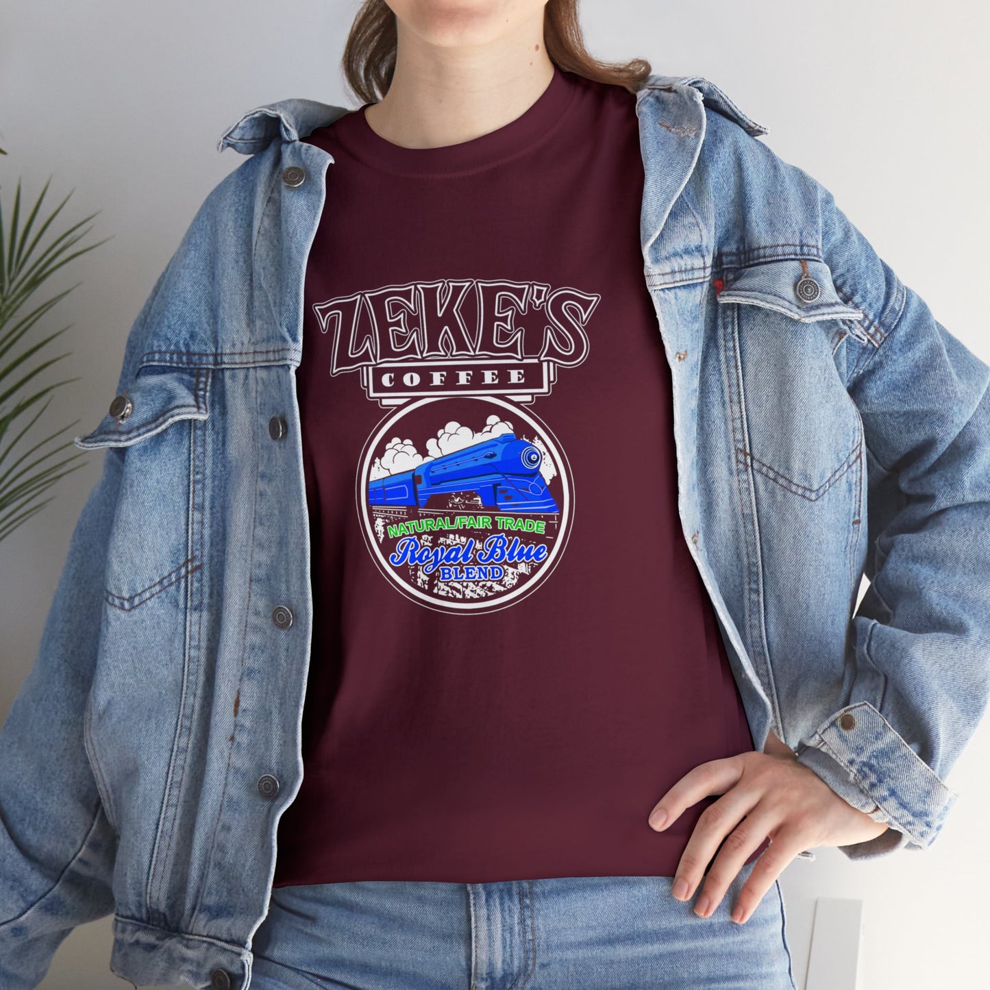 Zeke's Coffee Royal Blue Blend T-shirt