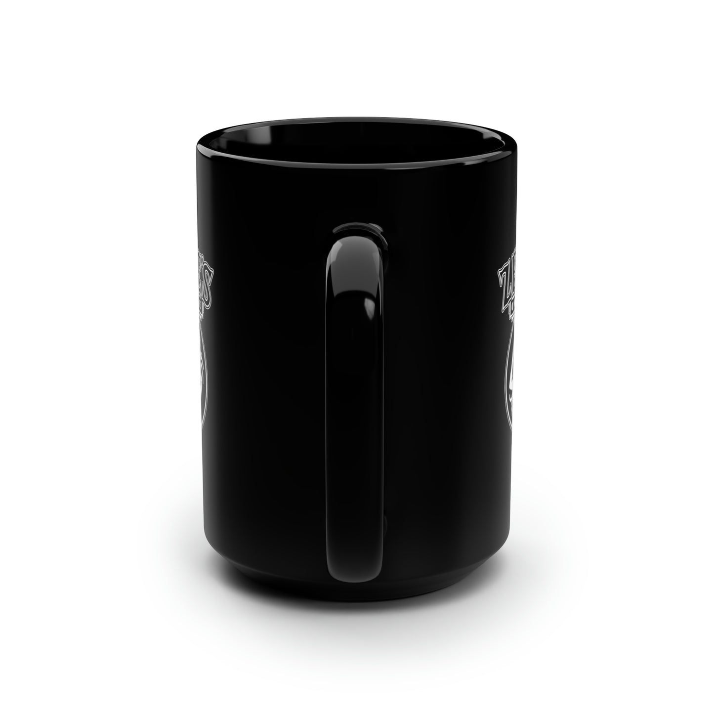 Zeke's Coffee Black Mug, 15oz