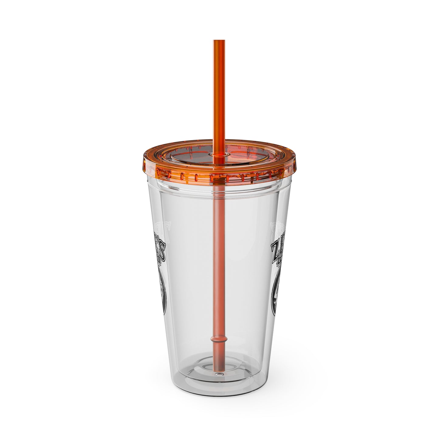 Zeke's Coffee Sunsplash Tumbler with Straw, 16oz