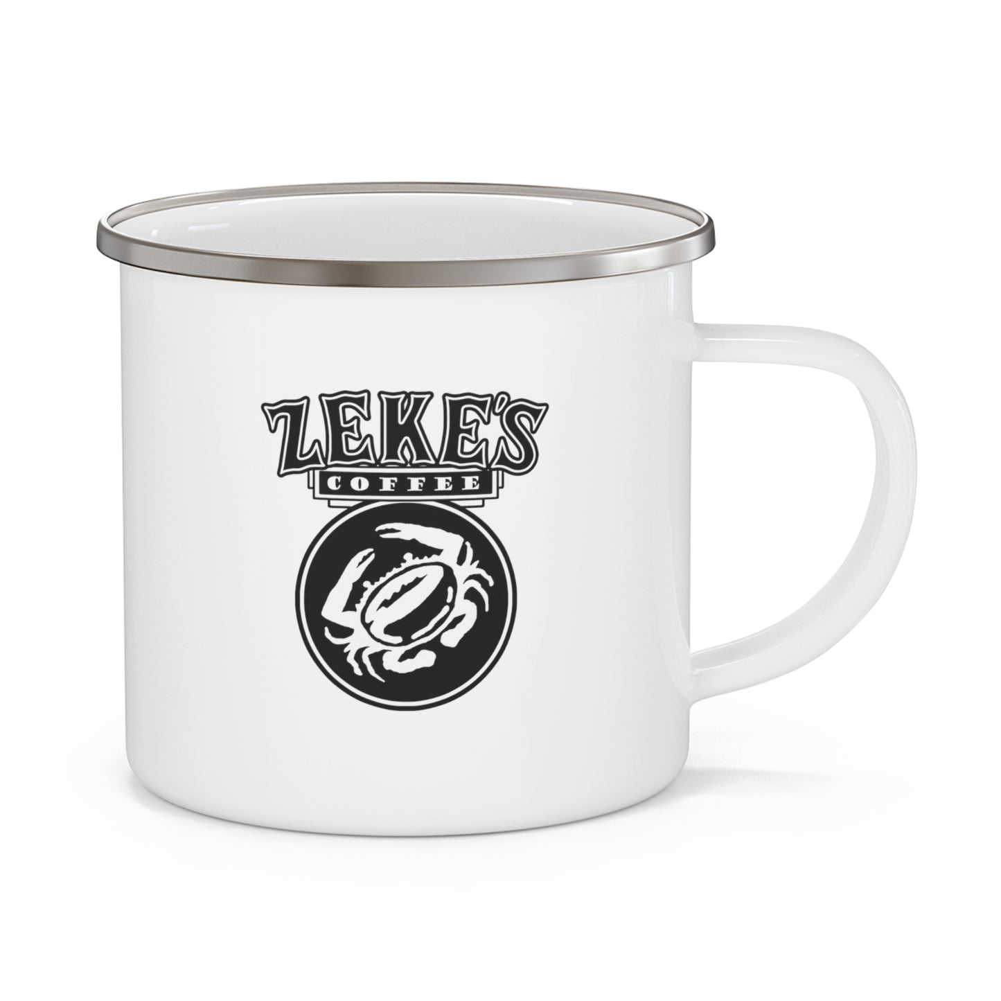 Zeke's Coffee Enamel Camping Mug