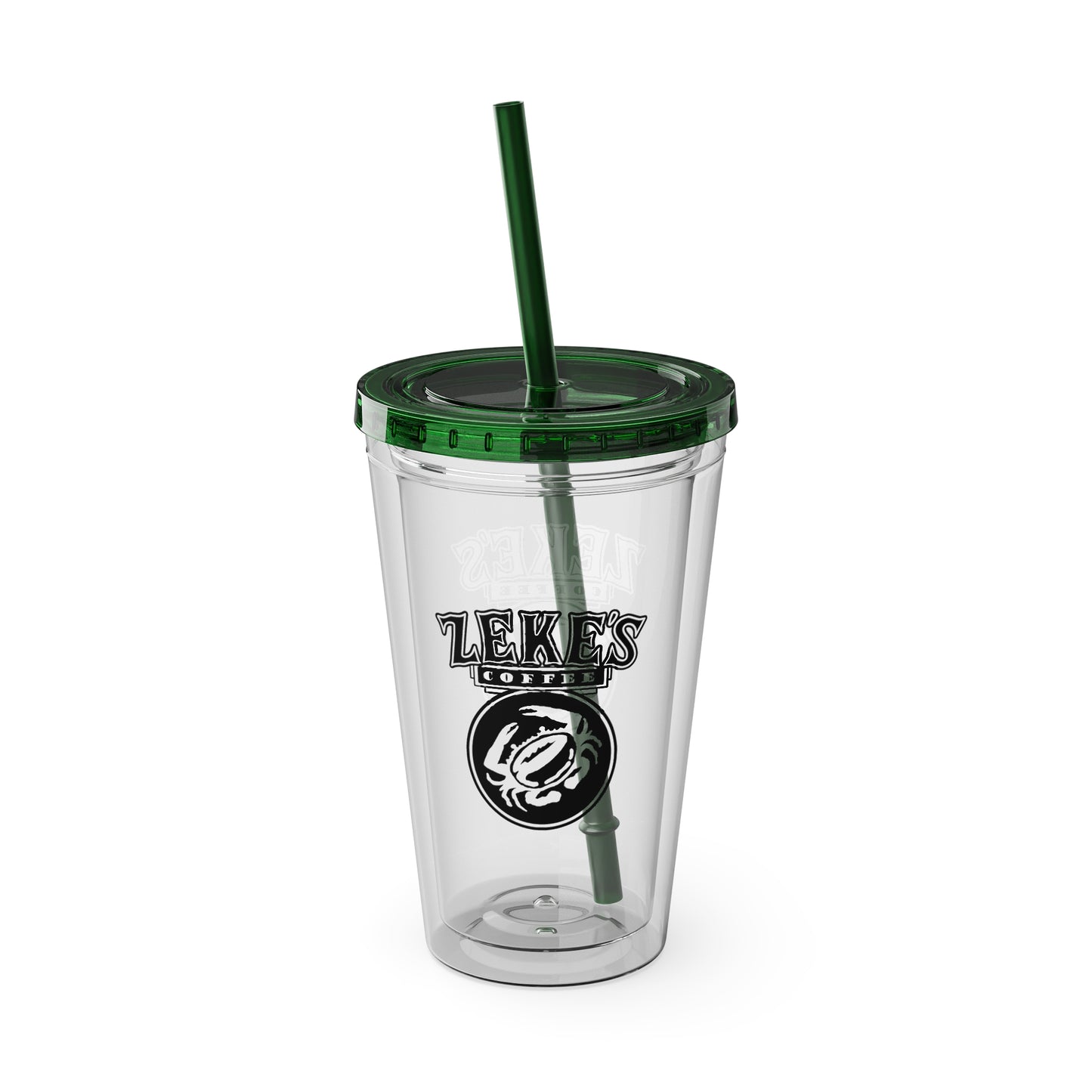 Zeke's Coffee Sunsplash Tumbler with Straw, 16oz
