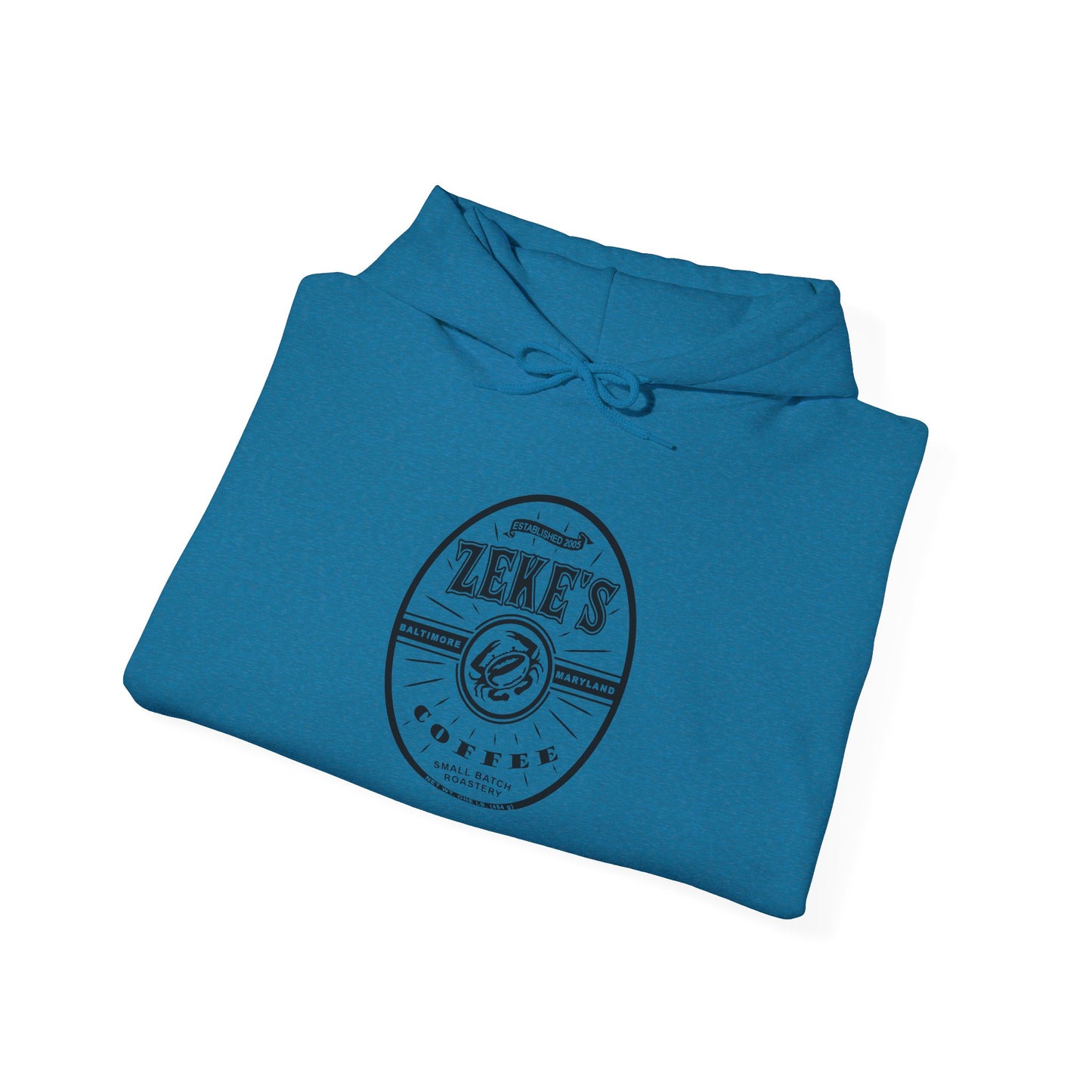 Black Logo Hooded Sweatshirt