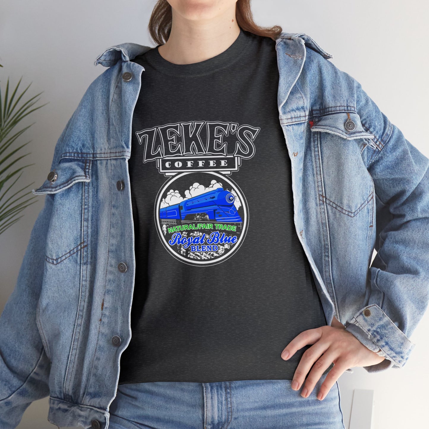 Zeke's Coffee Royal Blue Blend T-shirt