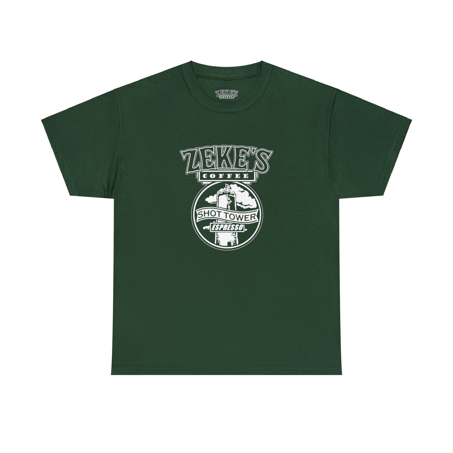 Zeke's Coffee Shot Tower Espresso T-shirt