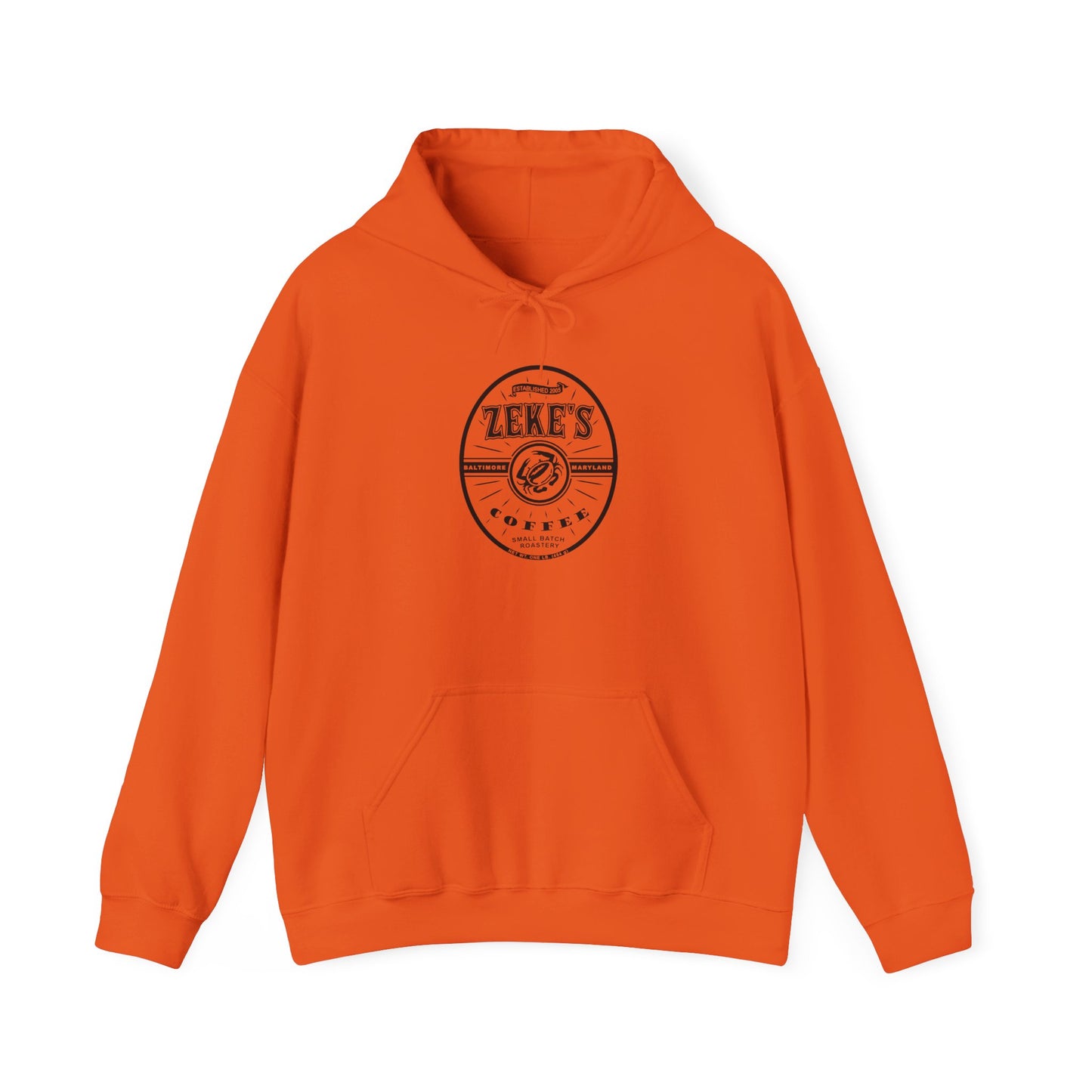 Black Logo Hooded Sweatshirt