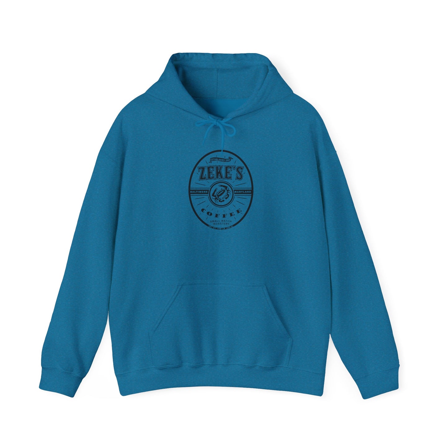 Black Logo Hooded Sweatshirt