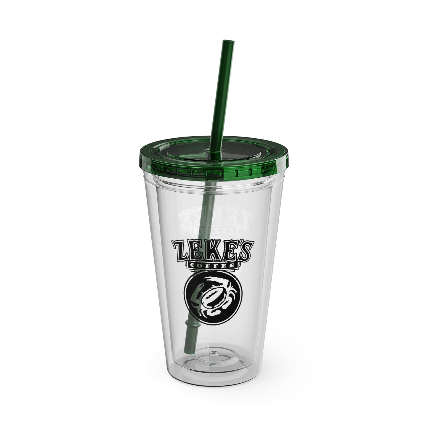 Zeke's Coffee Sunsplash Tumbler with Straw, 16oz