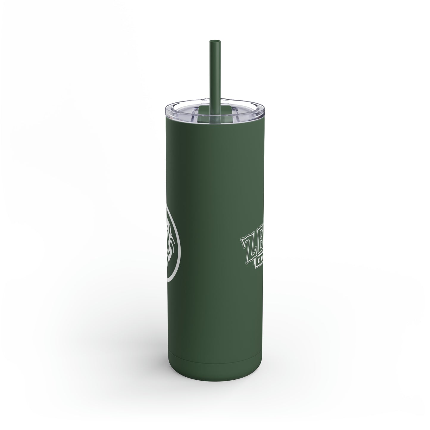Zeke's Coffee Maars Maker Skinny Matte Tumbler, 20oz