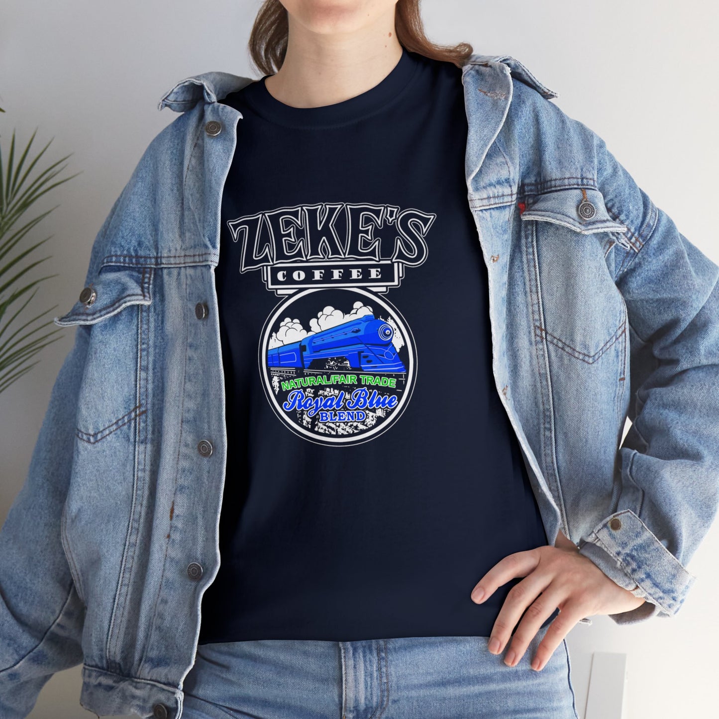 Zeke's Coffee Royal Blue Blend T-shirt