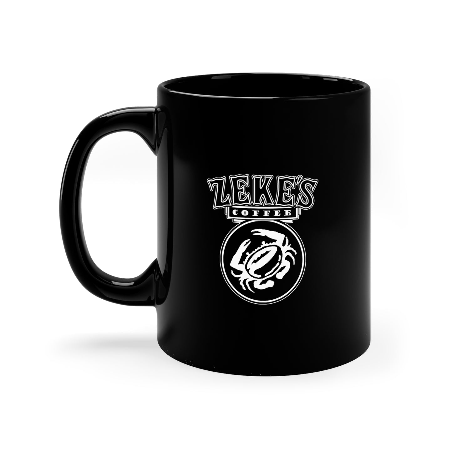 Zeke's Coffee11oz Black Mug