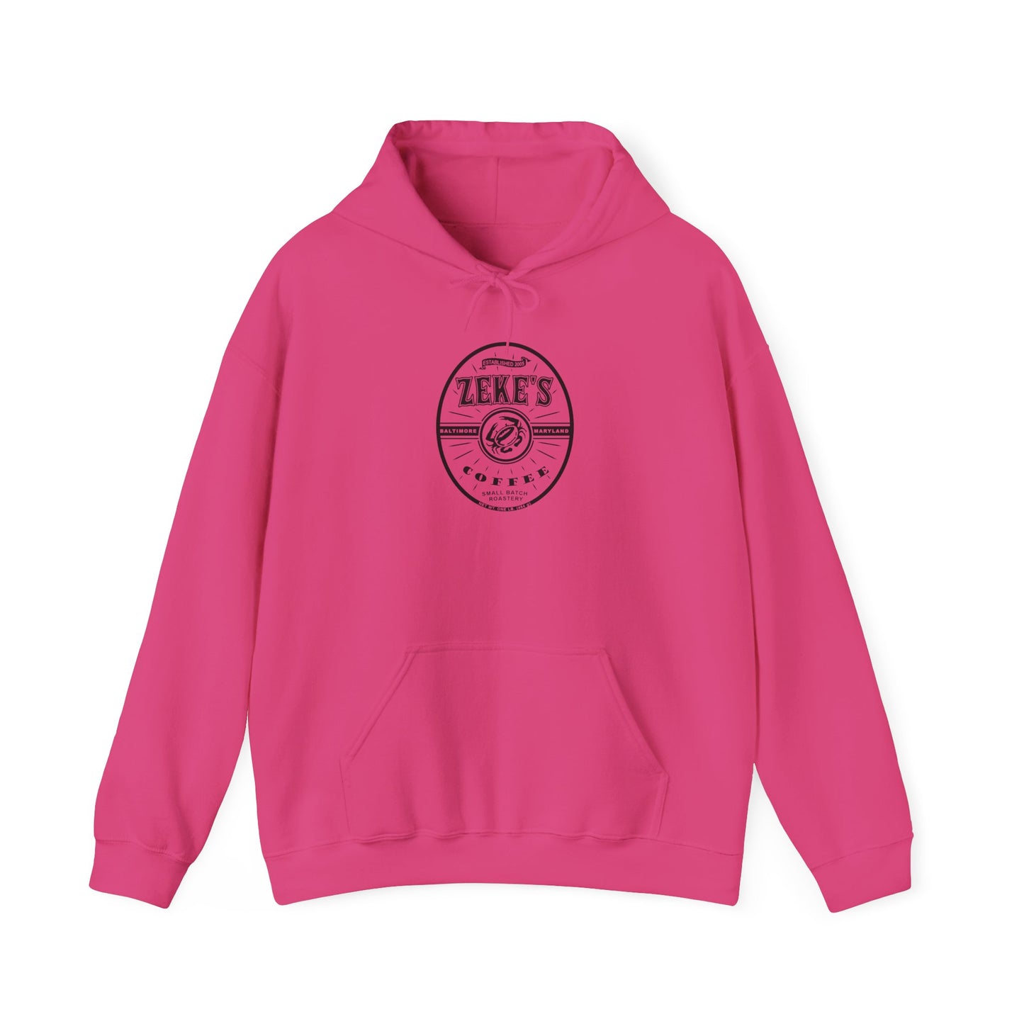 Black Logo Hooded Sweatshirt