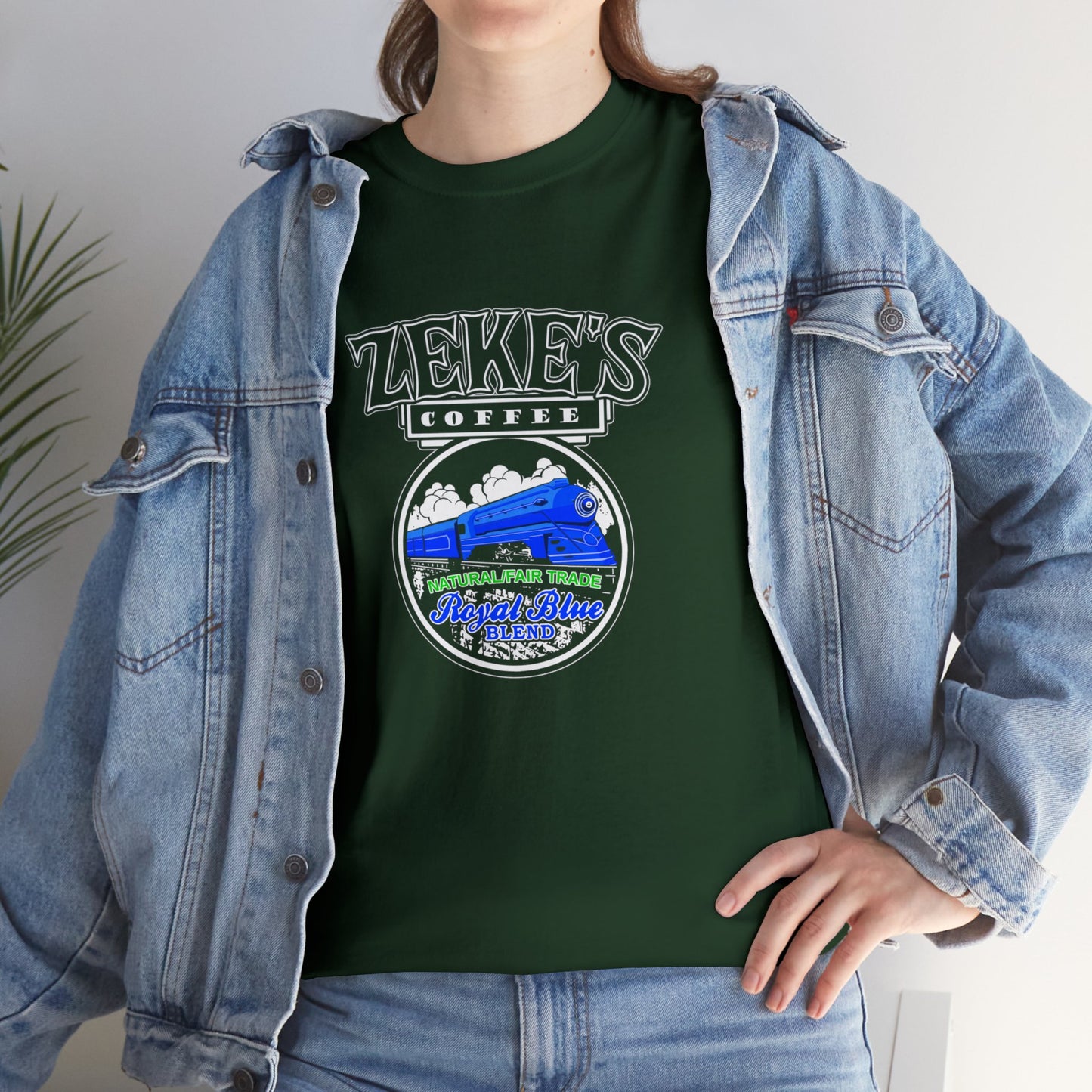 Zeke's Coffee Royal Blue Blend T-shirt