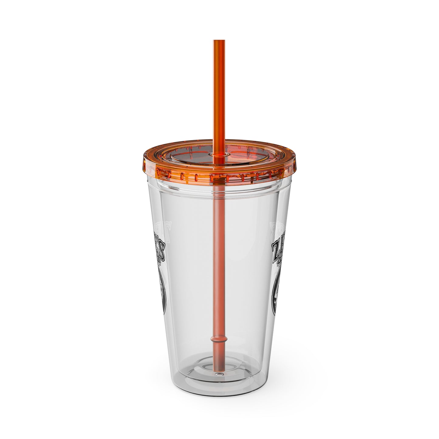 Zeke's Coffee Sunsplash Tumbler with Straw, 16oz