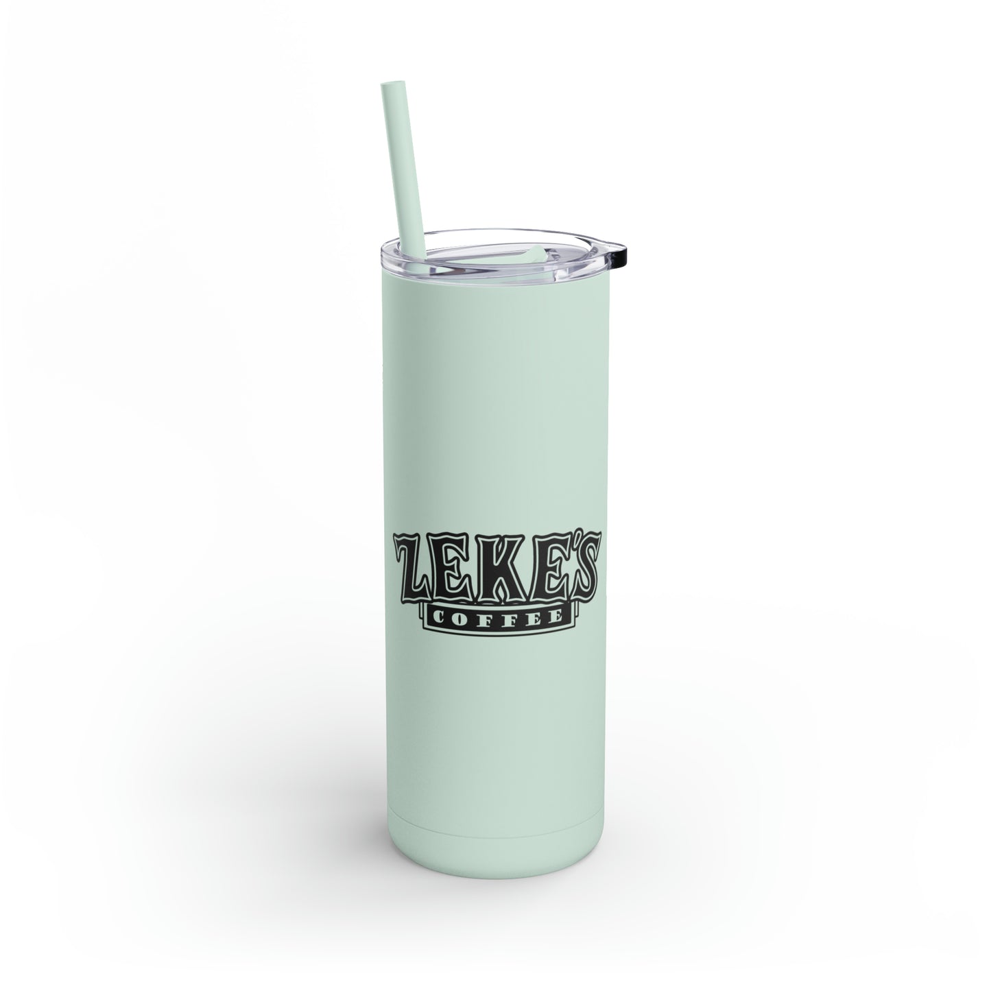 Zeke's Coffee Maars Maker Skinny Matte Tumbler, 20oz