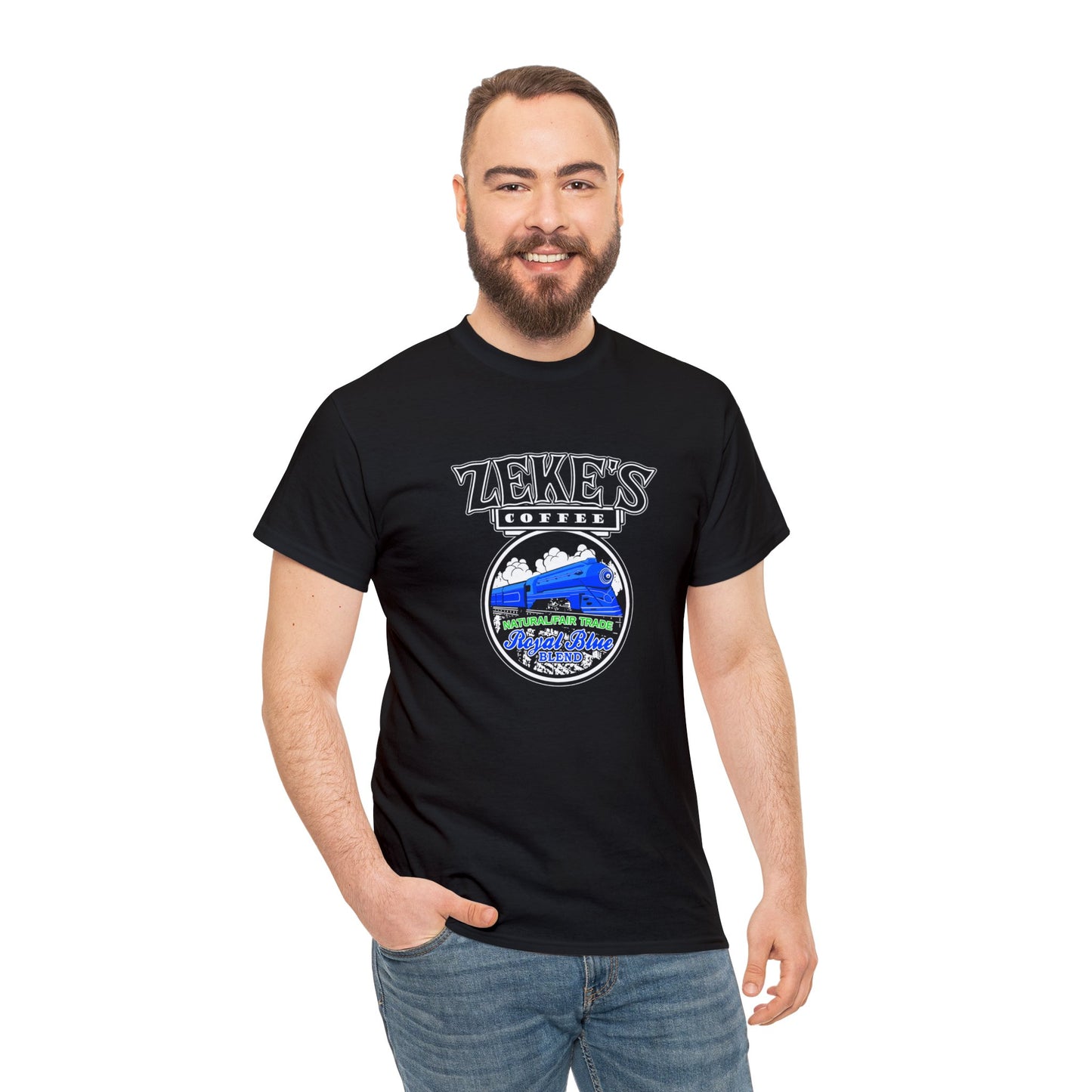 Zeke's Coffee Royal Blue Blend T-shirt