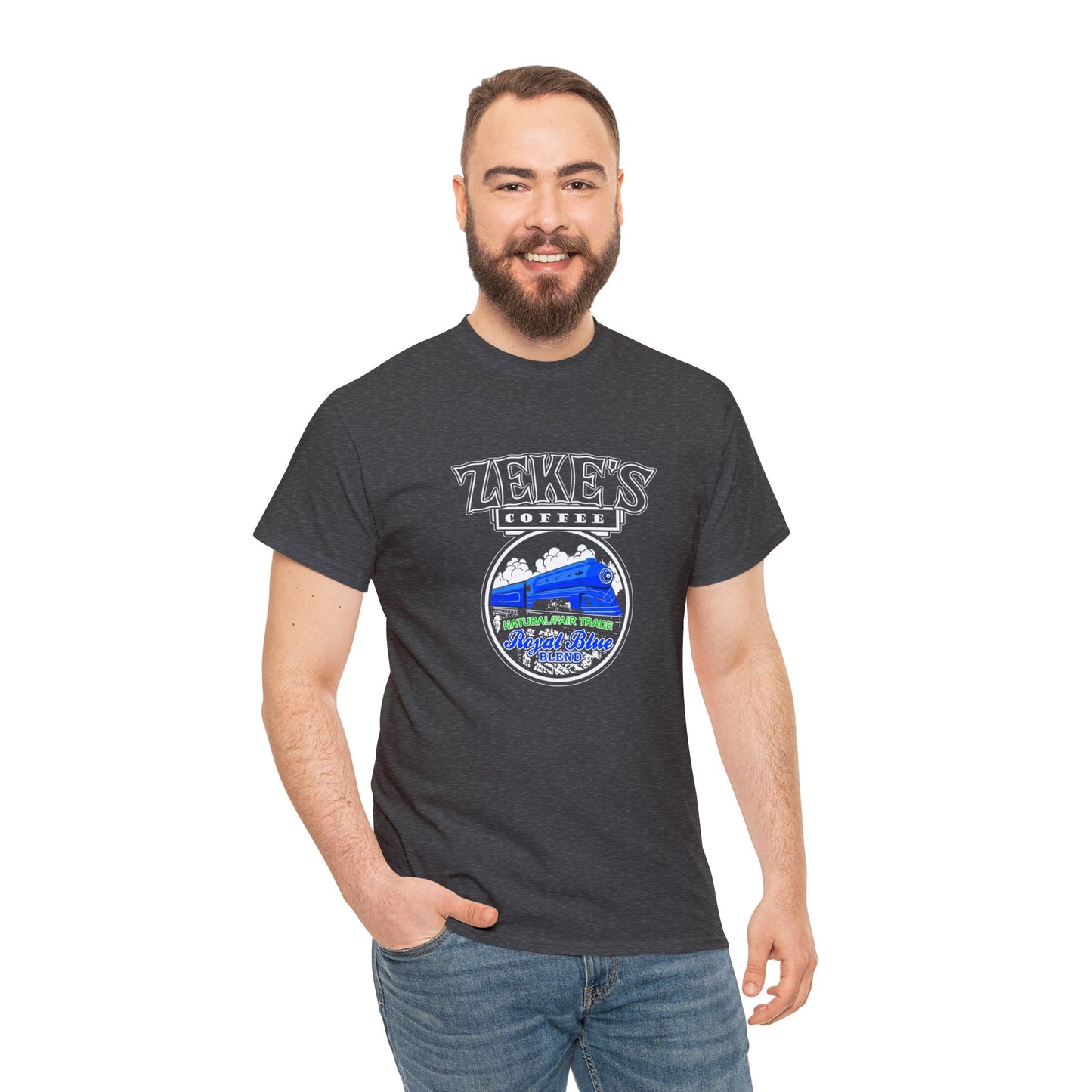 Zeke's Coffee Royal Blue Blend T-shirt