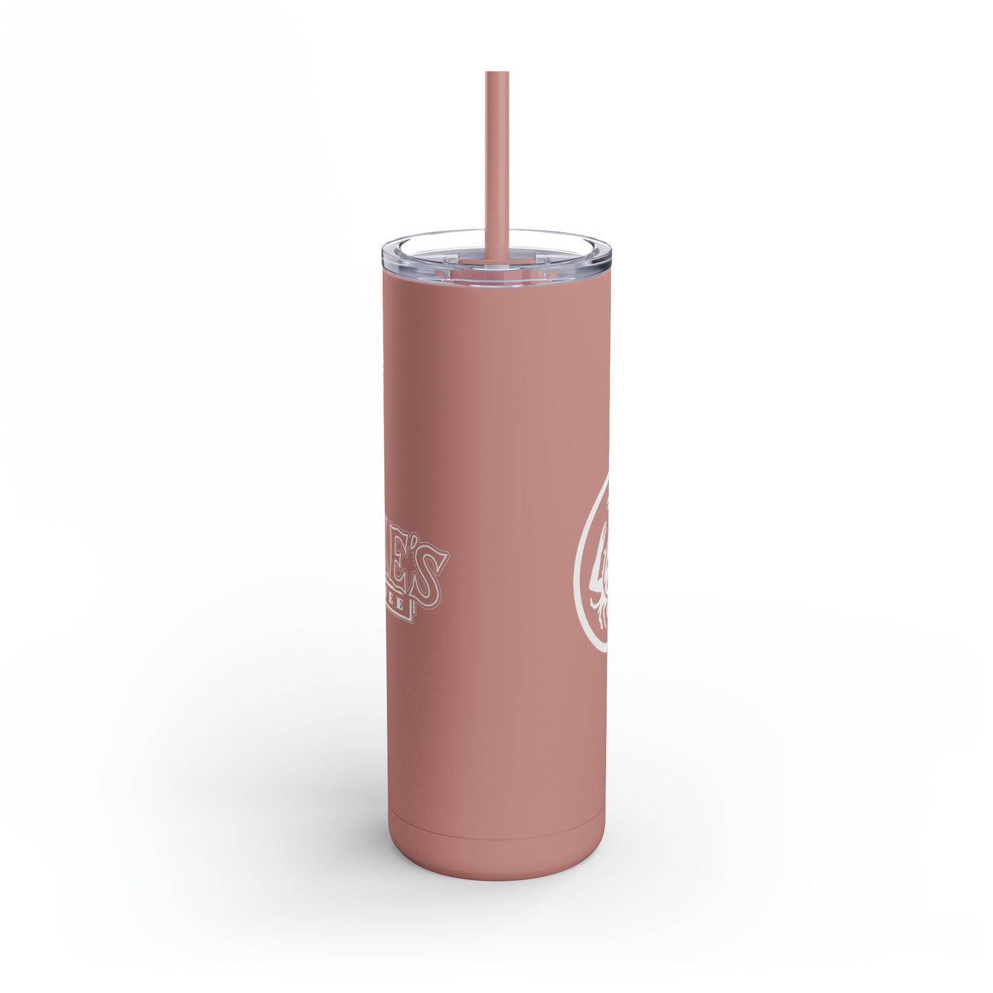 Zeke's Coffee Maars Maker Skinny Matte Tumbler, 20oz