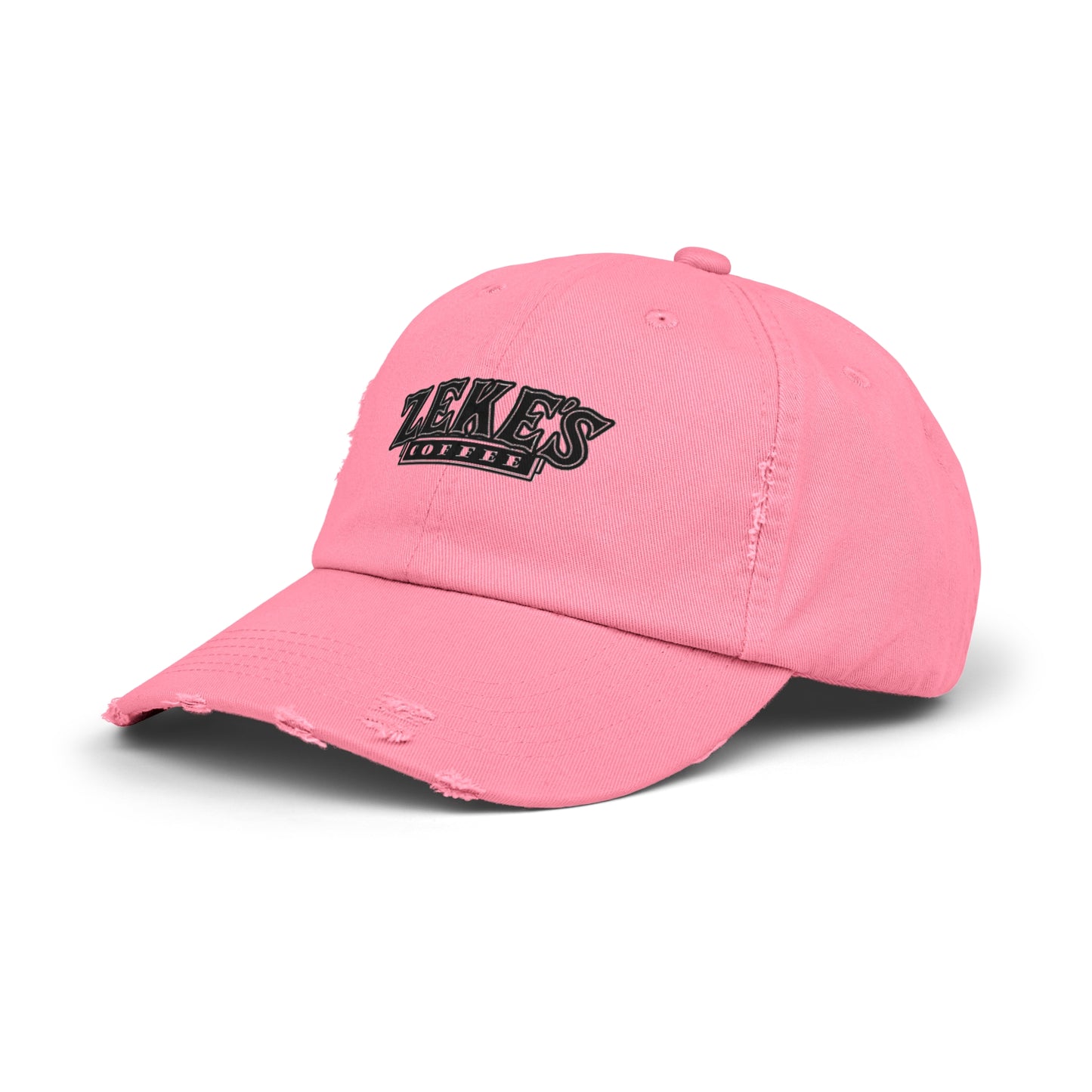 Zeke's Coffee Stack Distressed Cap