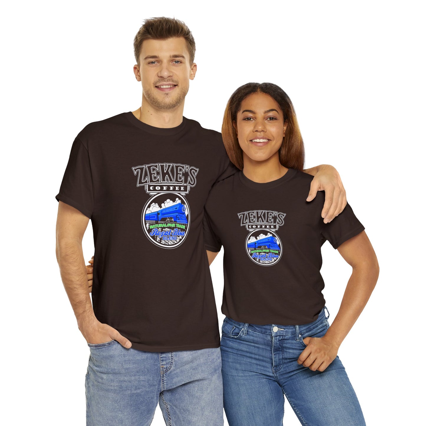 Zeke's Coffee Royal Blue Blend T-shirt
