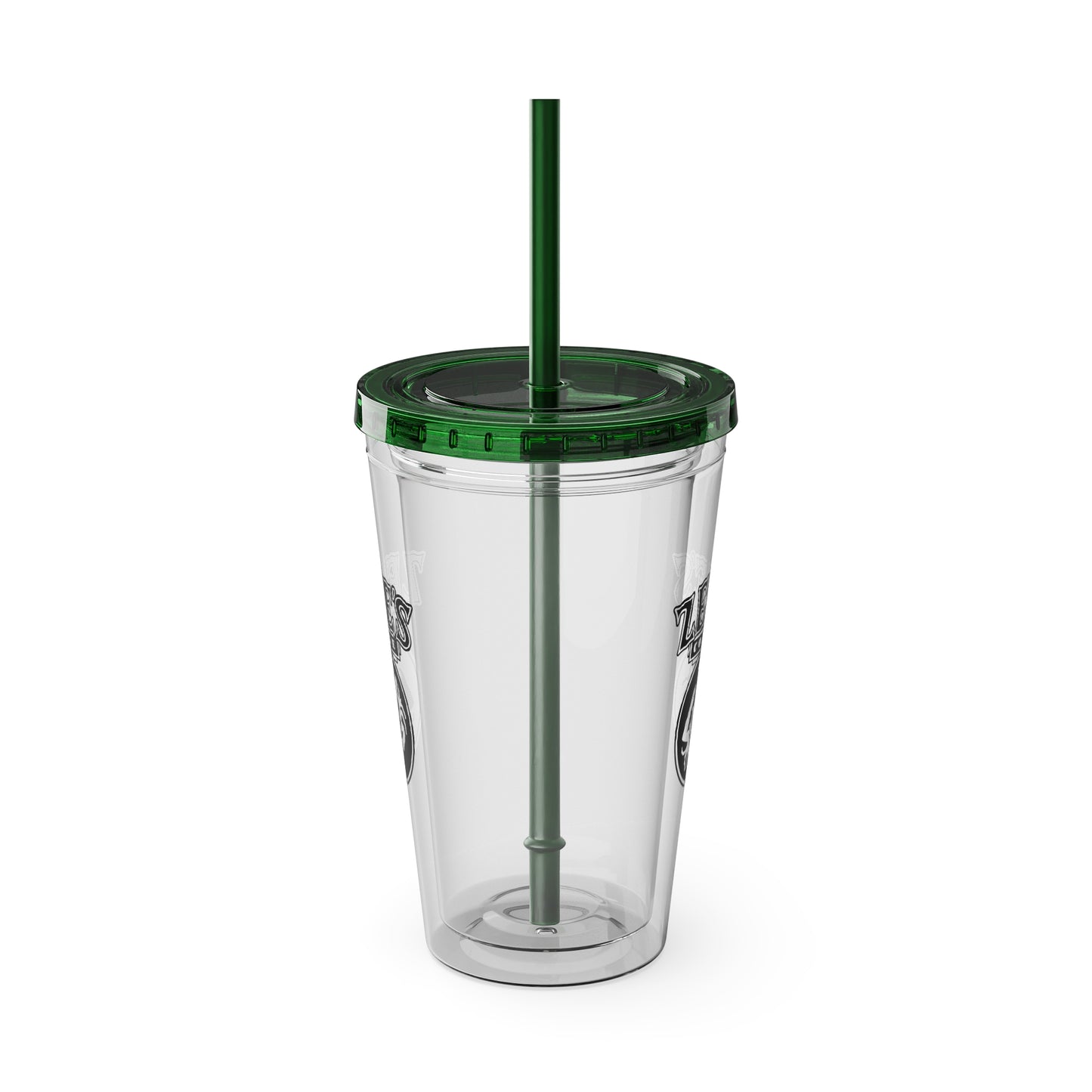 Zeke's Coffee Sunsplash Tumbler with Straw, 16oz