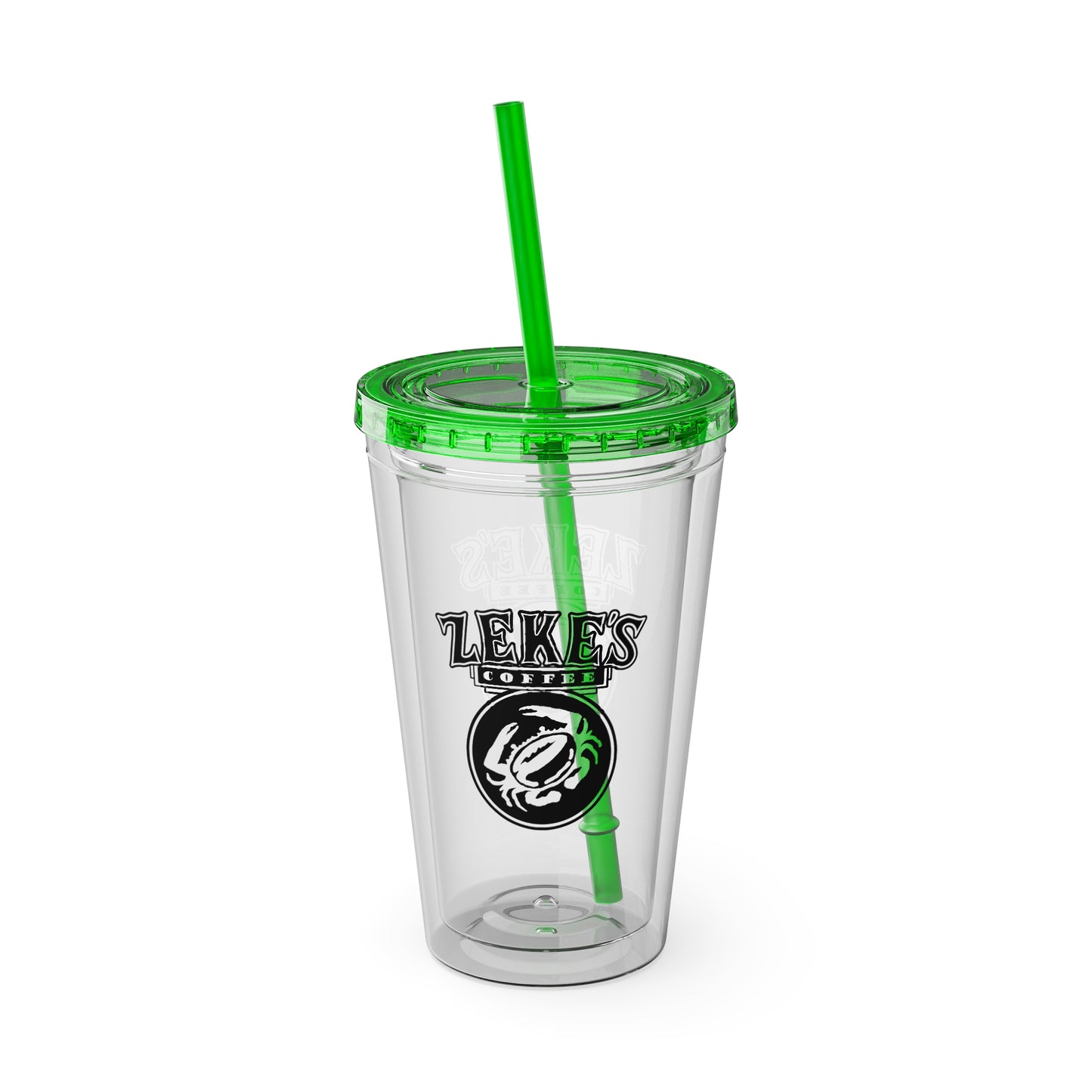 Zeke's Coffee Sunsplash Tumbler with Straw, 16oz