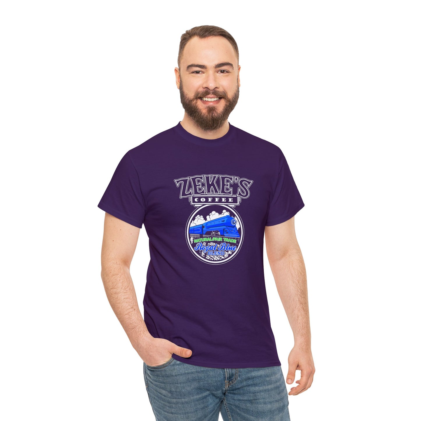 Zeke's Coffee Royal Blue Blend T-shirt