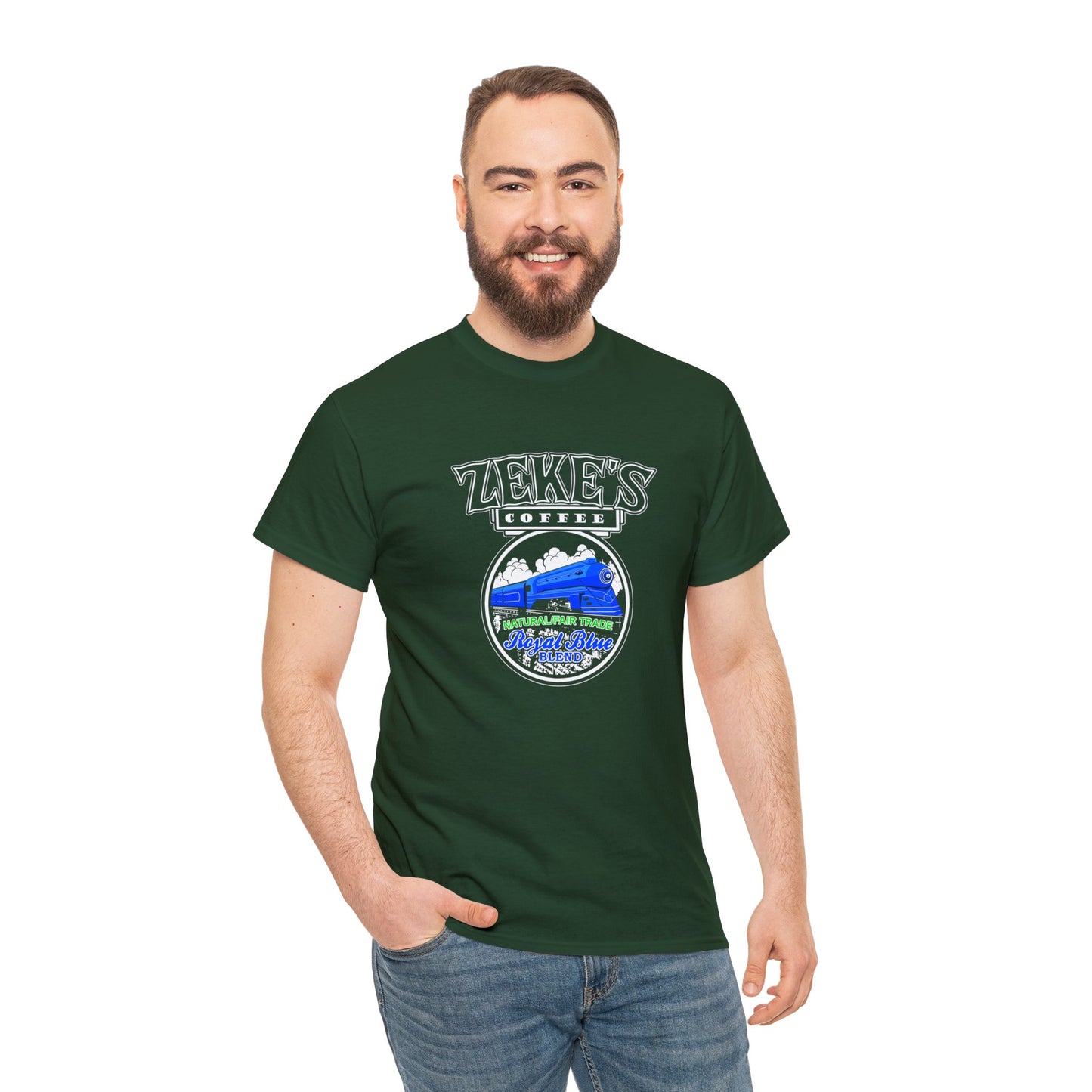 Zeke's Coffee Royal Blue Blend T-shirt
