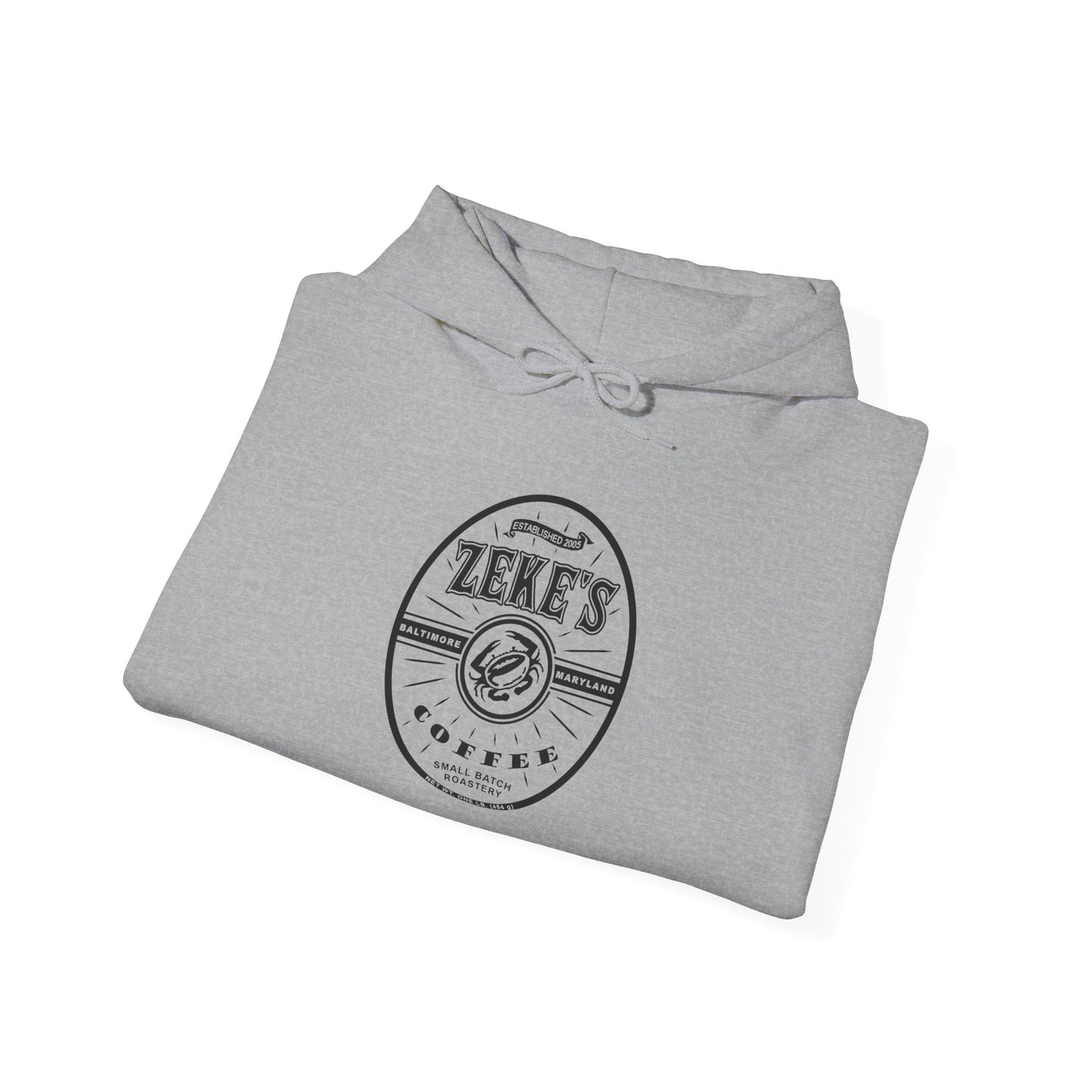 Black Logo Hooded Sweatshirt