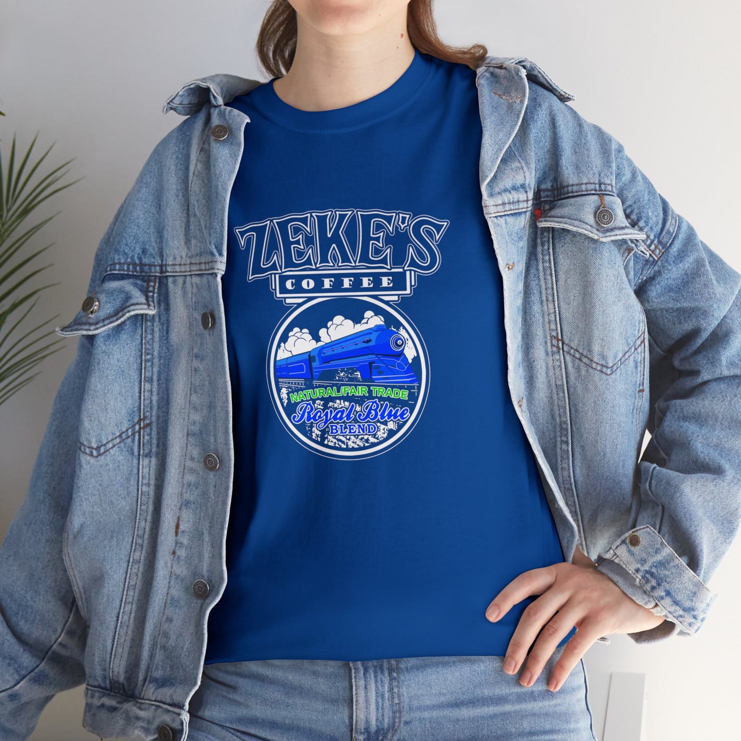 Zeke's Coffee Royal Blue Blend T-shirt