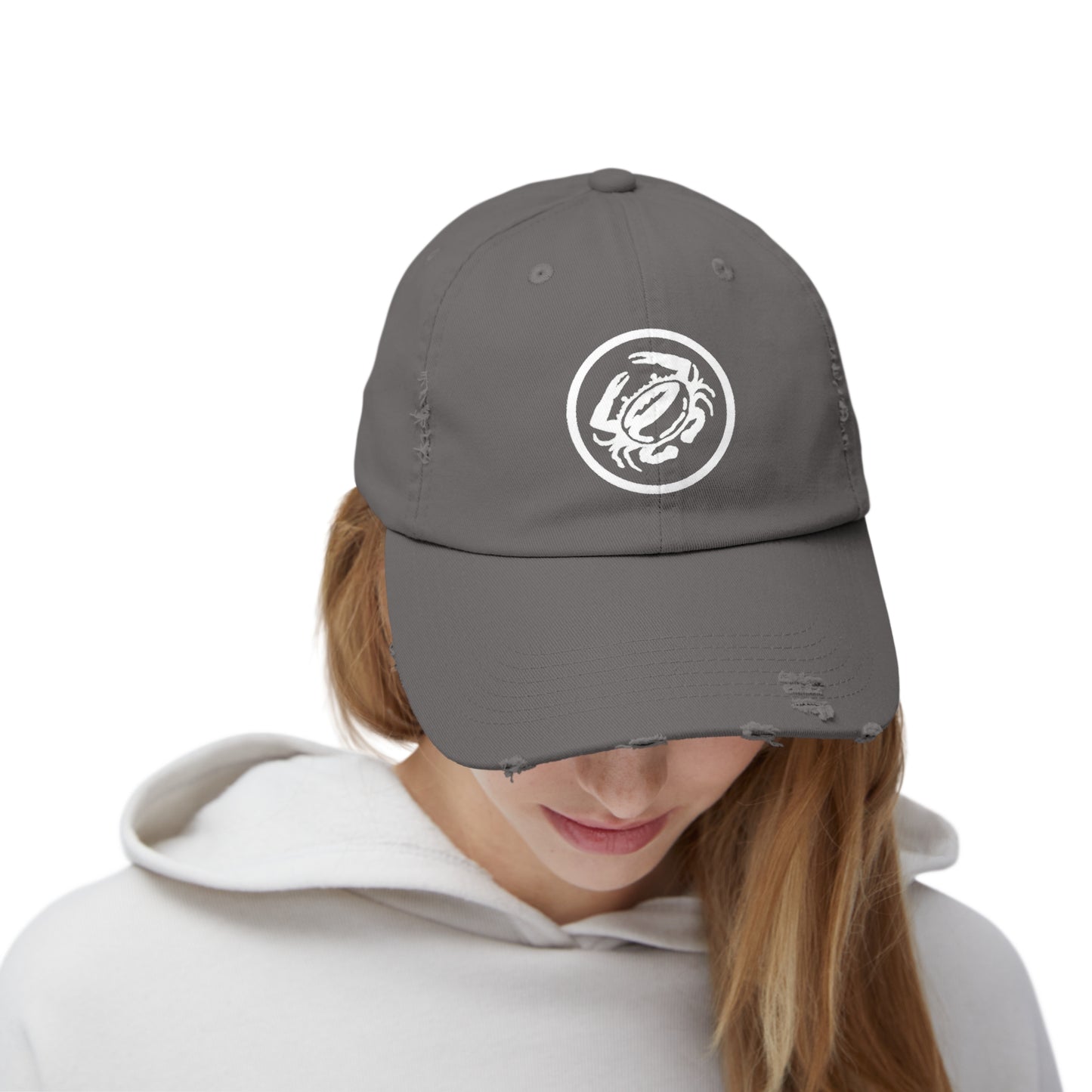 Zeke's Coffee Crab Bean Distressed Cap