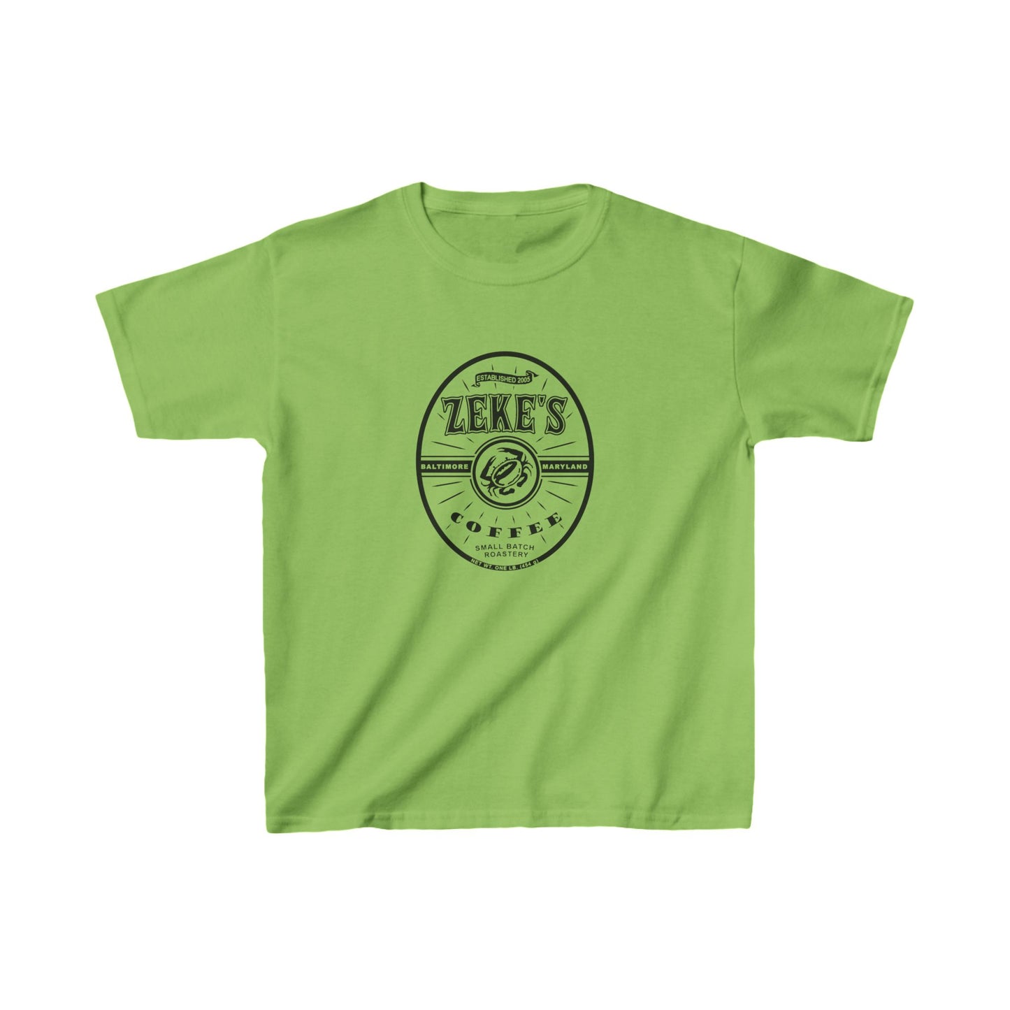 Zeke's Coffee Kids Heavy Cotton™ Tee
