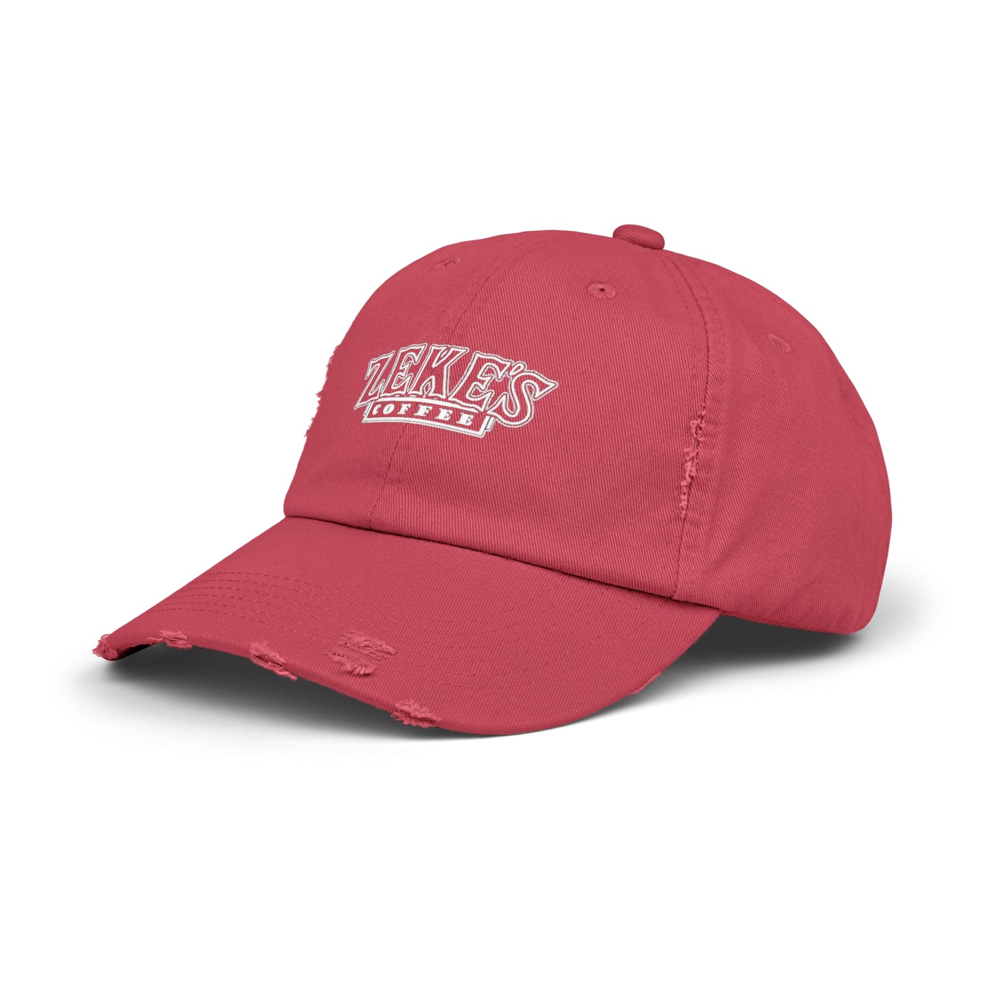 Zeke's Coffee Stack Distressed Cap