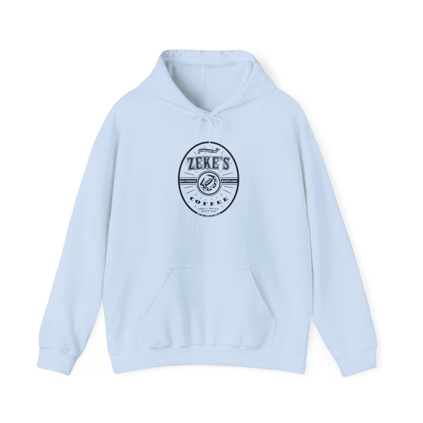 Black Logo Hooded Sweatshirt