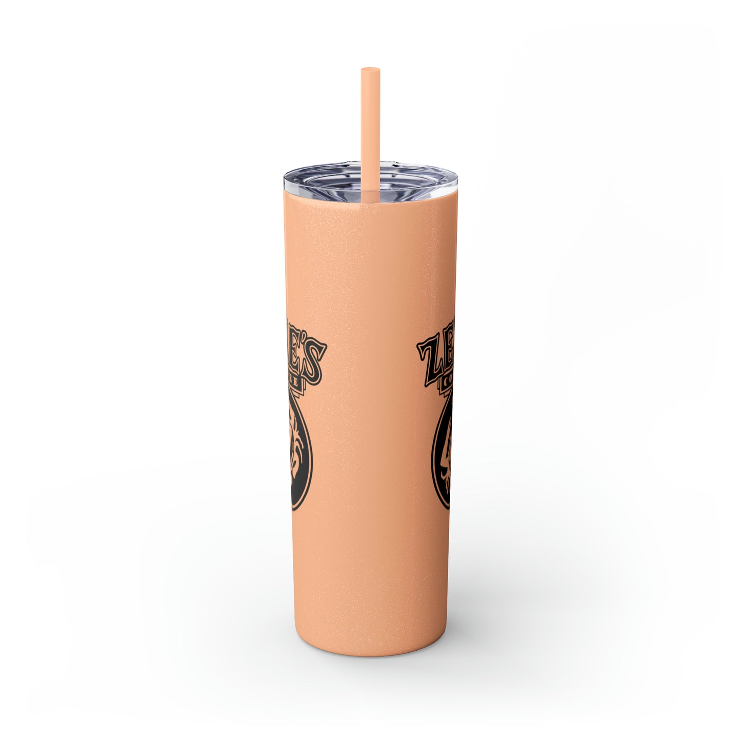 Skinny Tumbler with Straw, 20oz