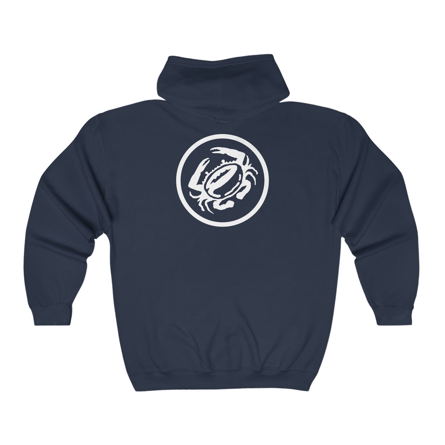 Zeke's Coffee Full Zip Hooded Sweatshirt