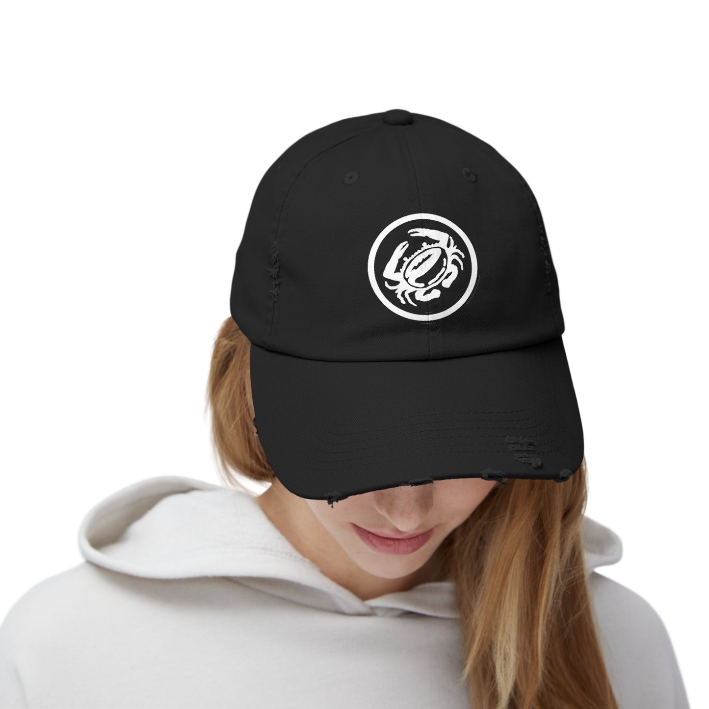 Zeke's Coffee Crab Bean Distressed Cap