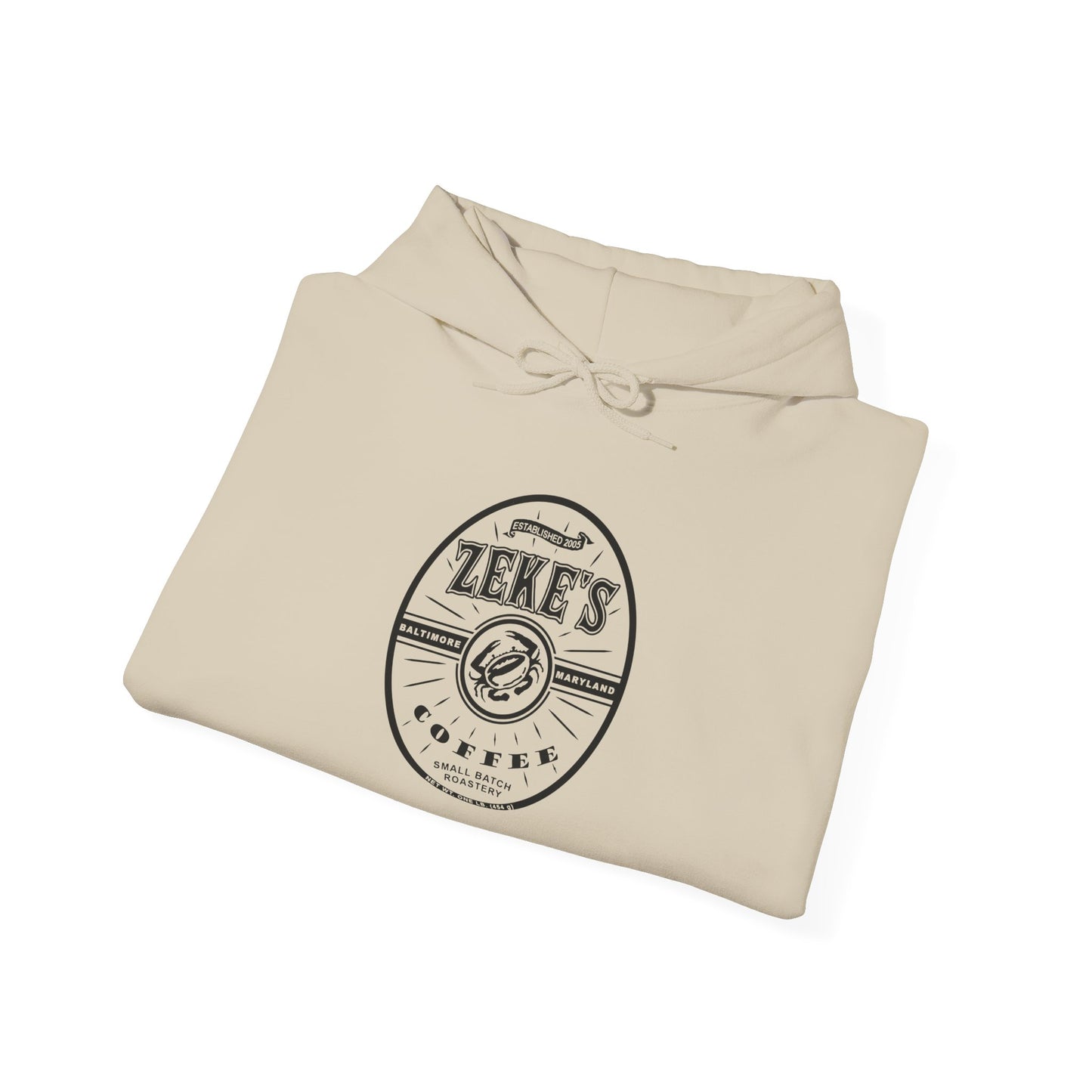 Black Logo Hooded Sweatshirt