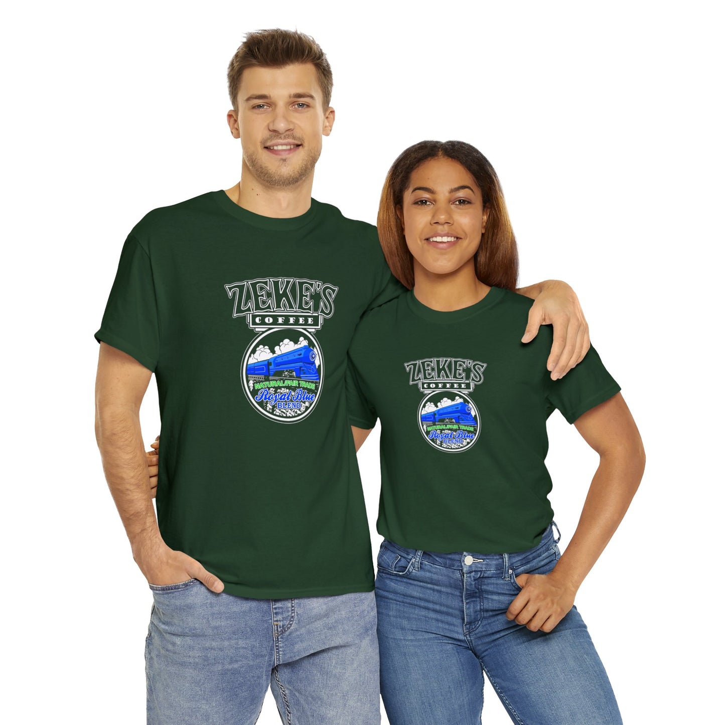 Zeke's Coffee Royal Blue Blend T-shirt