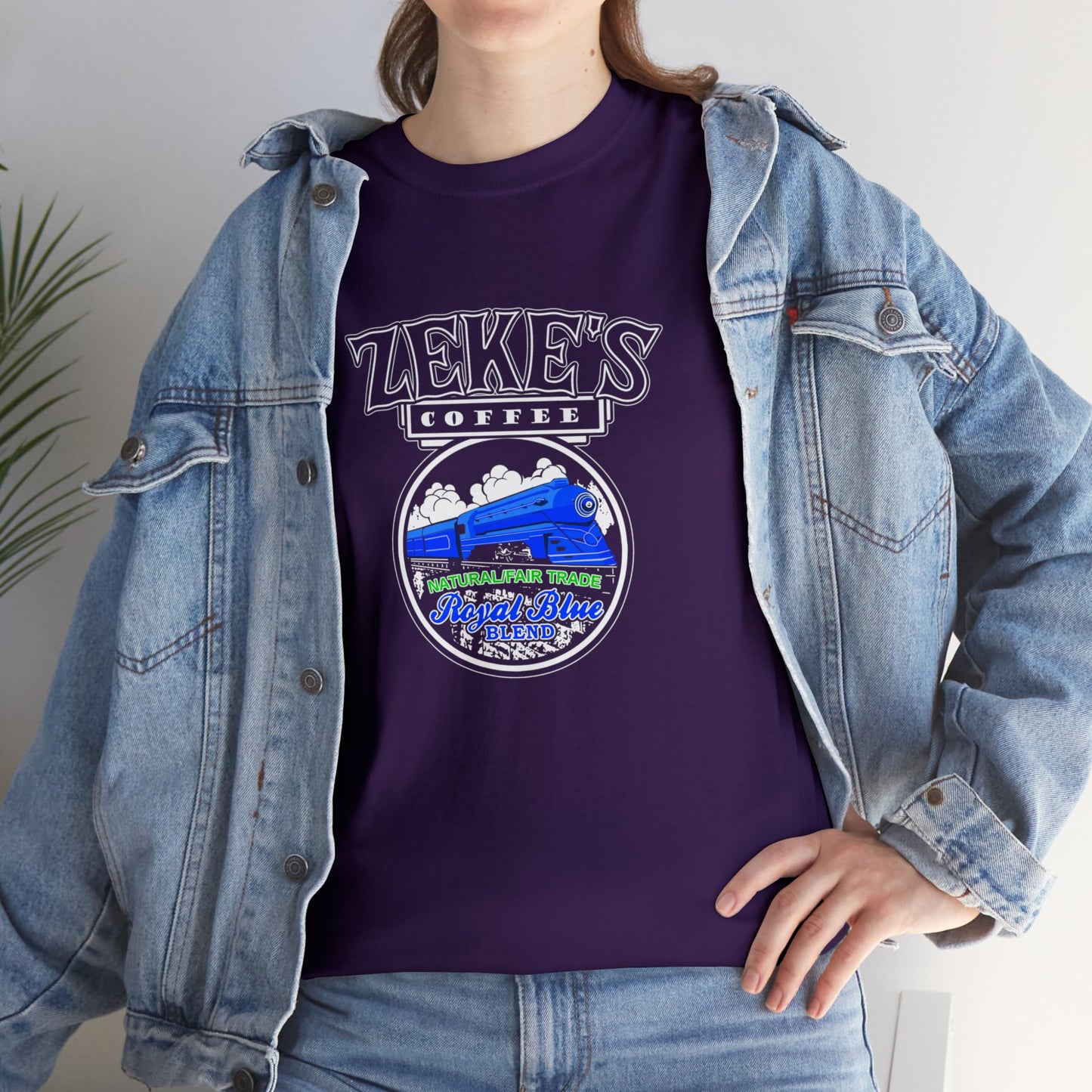 Zeke's Coffee Royal Blue Blend T-shirt