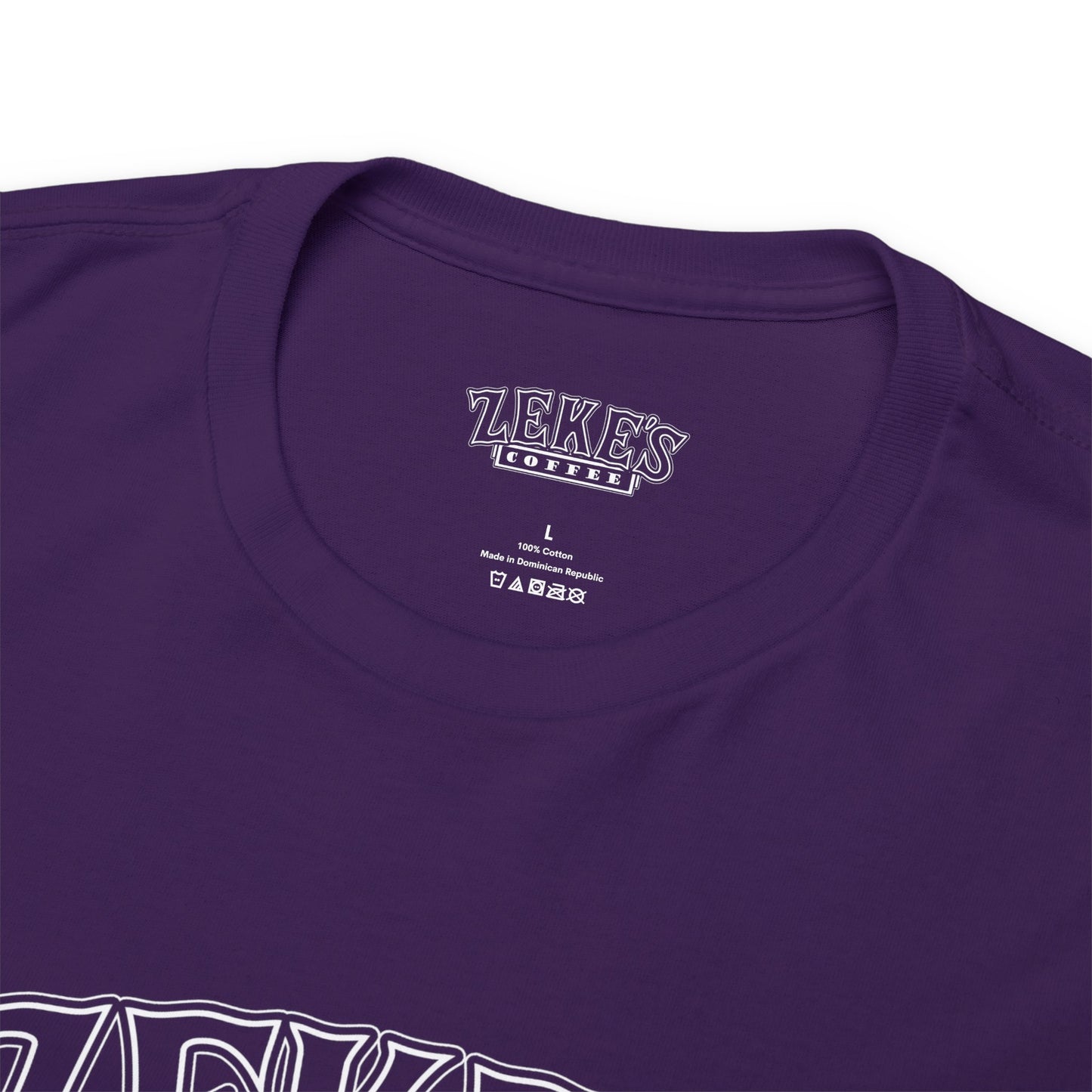 Zeke's Coffee Royal Blue Blend T-shirt