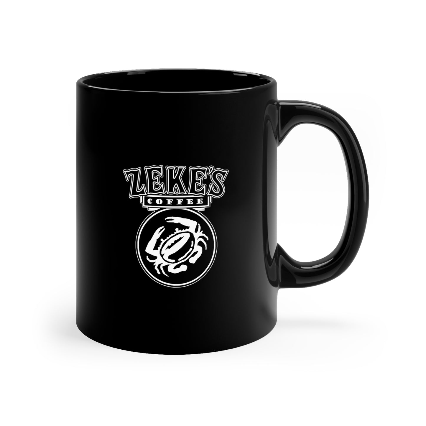Zeke's Coffee11oz Black Mug