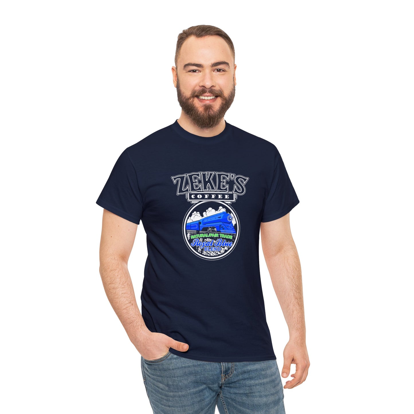 Zeke's Coffee Royal Blue Blend T-shirt