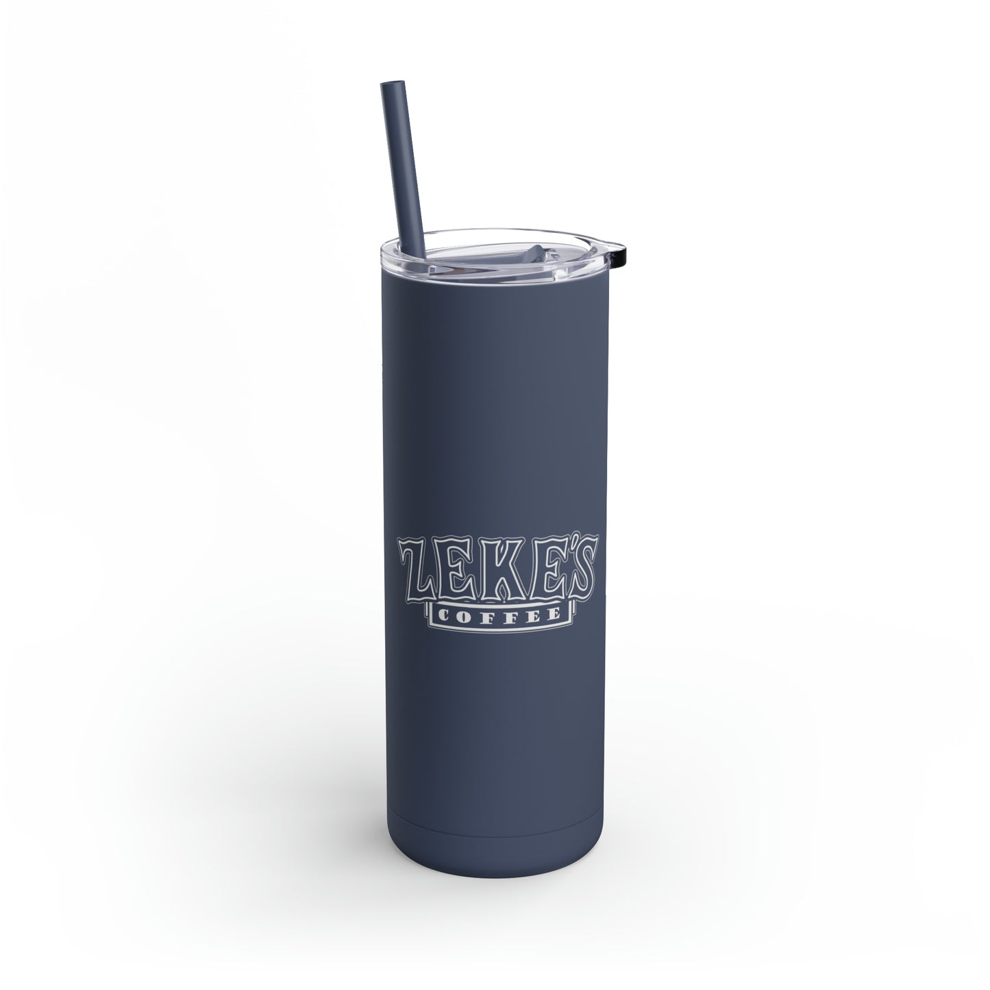 Zeke's Coffee Maars Maker Skinny Matte Tumbler, 20oz