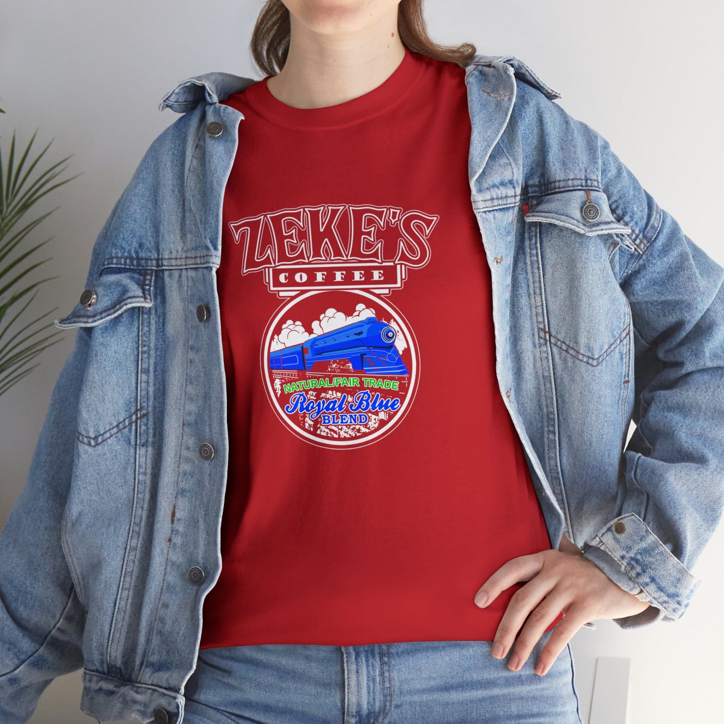 Zeke's Coffee Royal Blue Blend T-shirt