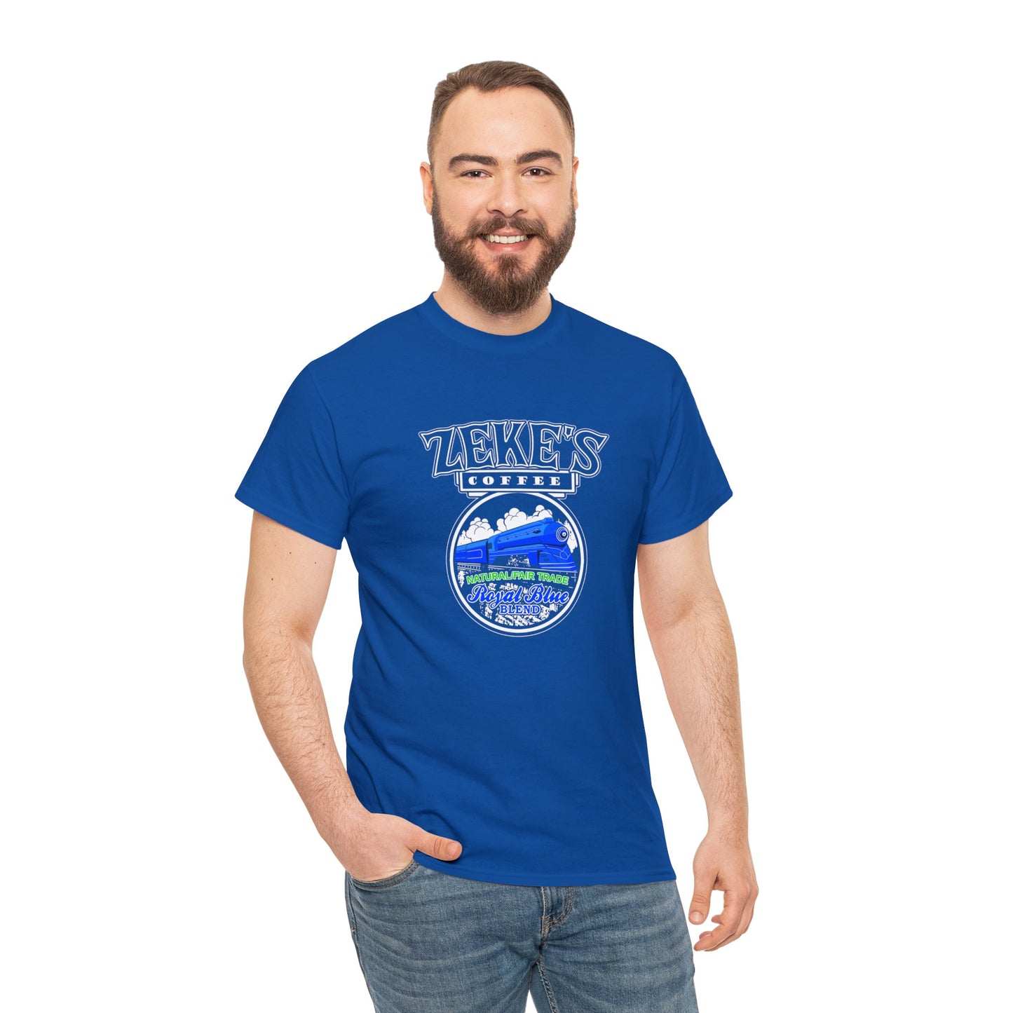 Zeke's Coffee Royal Blue Blend T-shirt