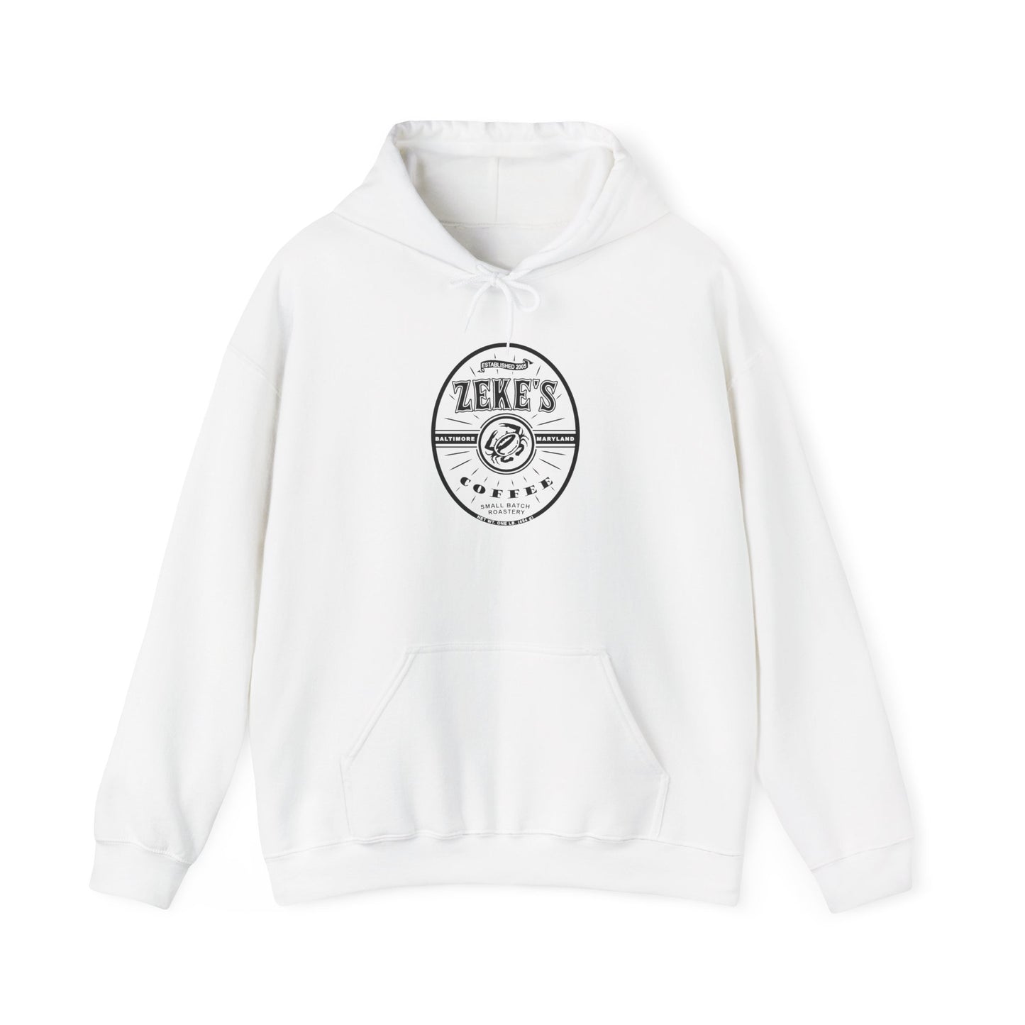 Black Logo Hooded Sweatshirt